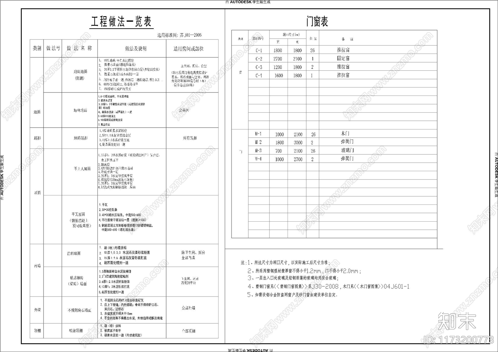 中古酒店建筑施工图下载【ID:1173200773】