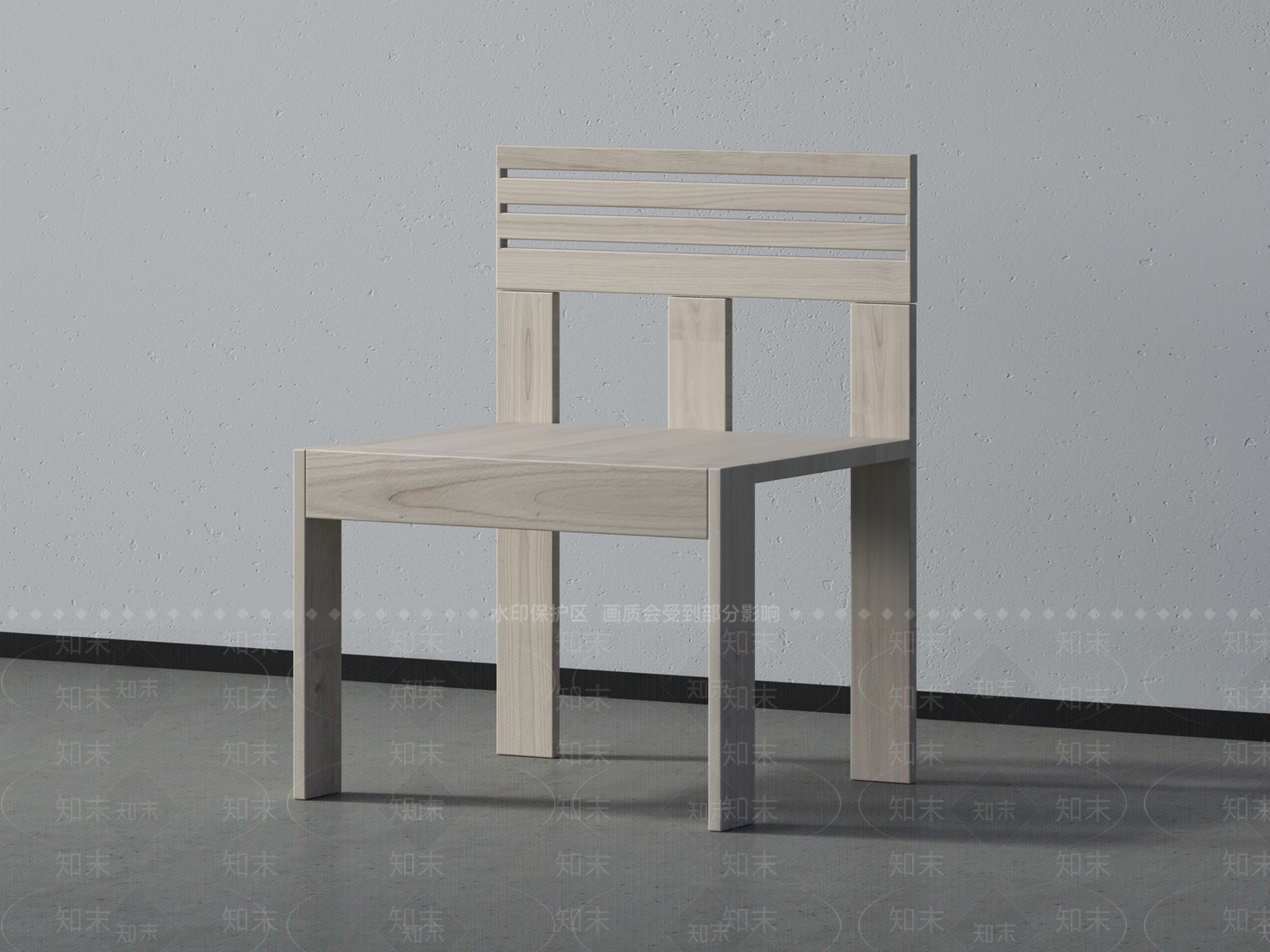 原木其他桌椅3D模型下载【ID:1173201855】