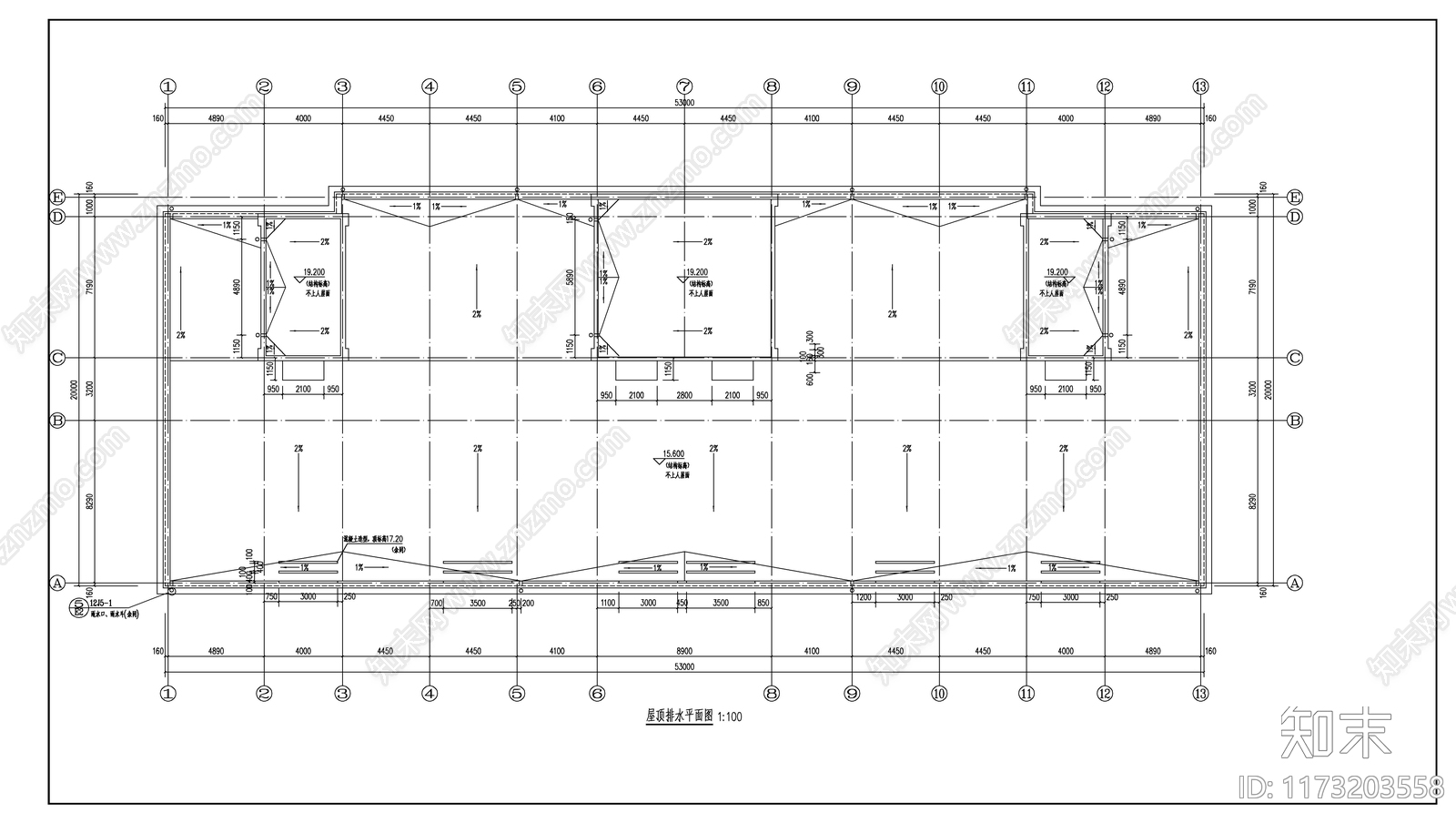 现代学校建筑cad施工图下载【ID:1173203558】