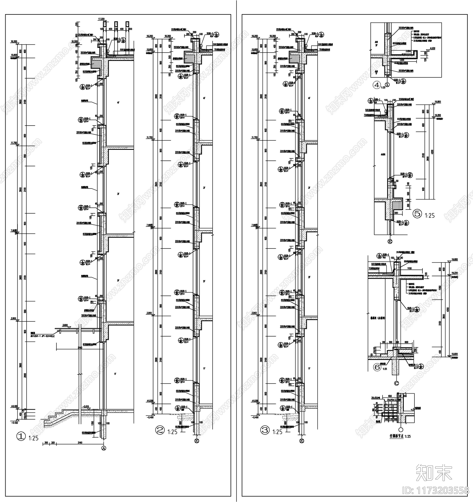 现代学校建筑cad施工图下载【ID:1173203558】