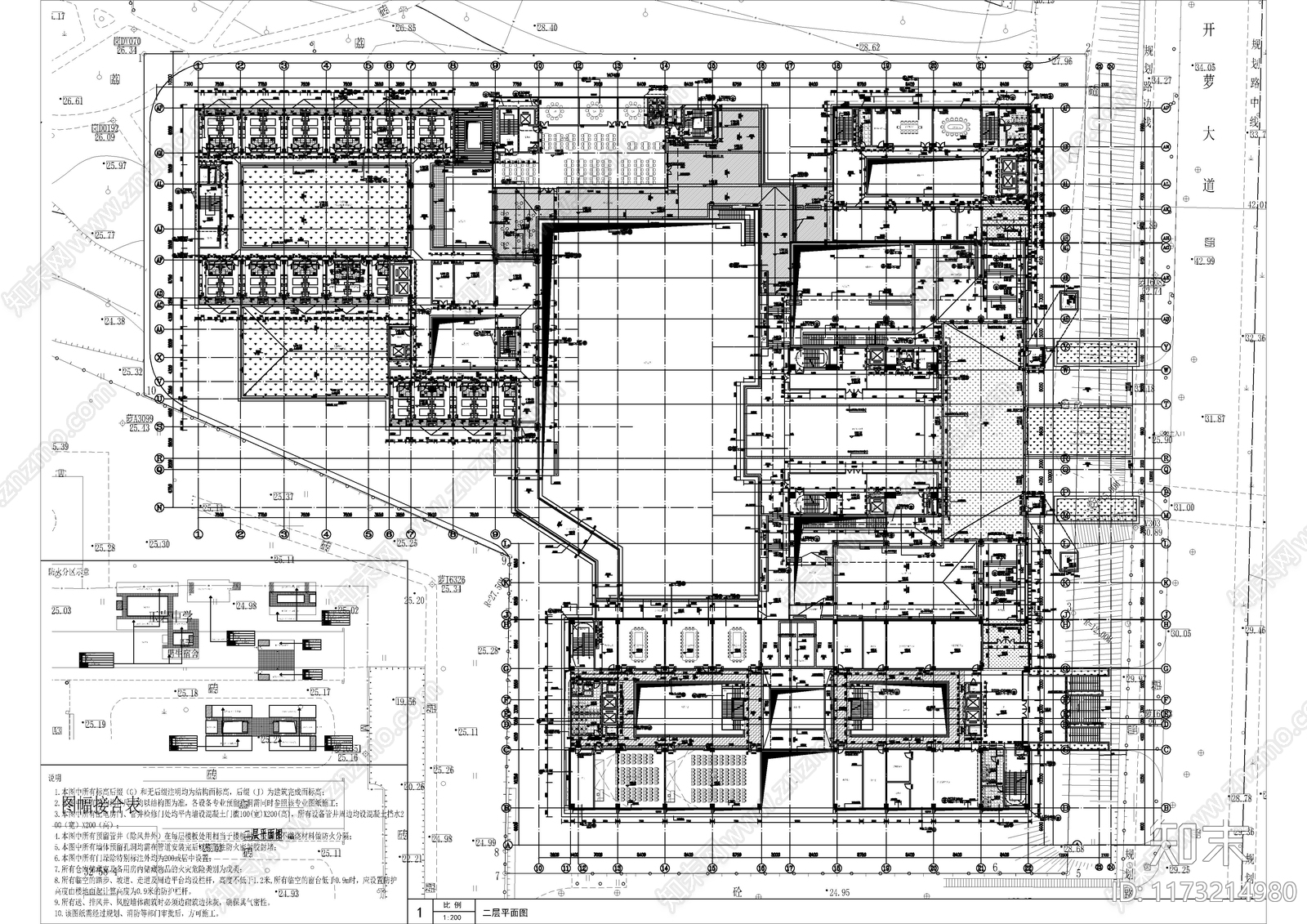 现代新中式其他建筑cad施工图下载【ID:1173214980】