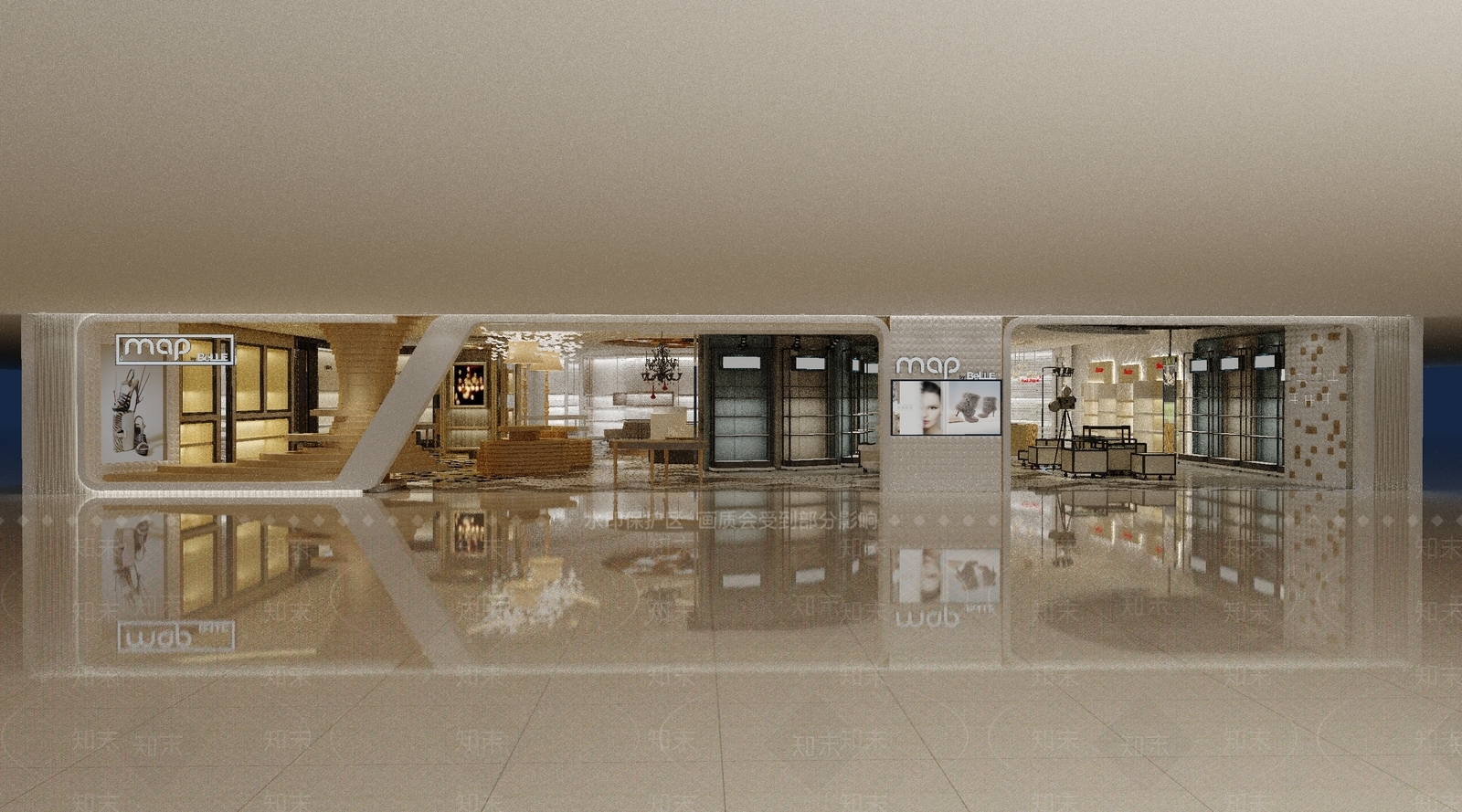 现代服装店3D模型下载【ID:1173221061】