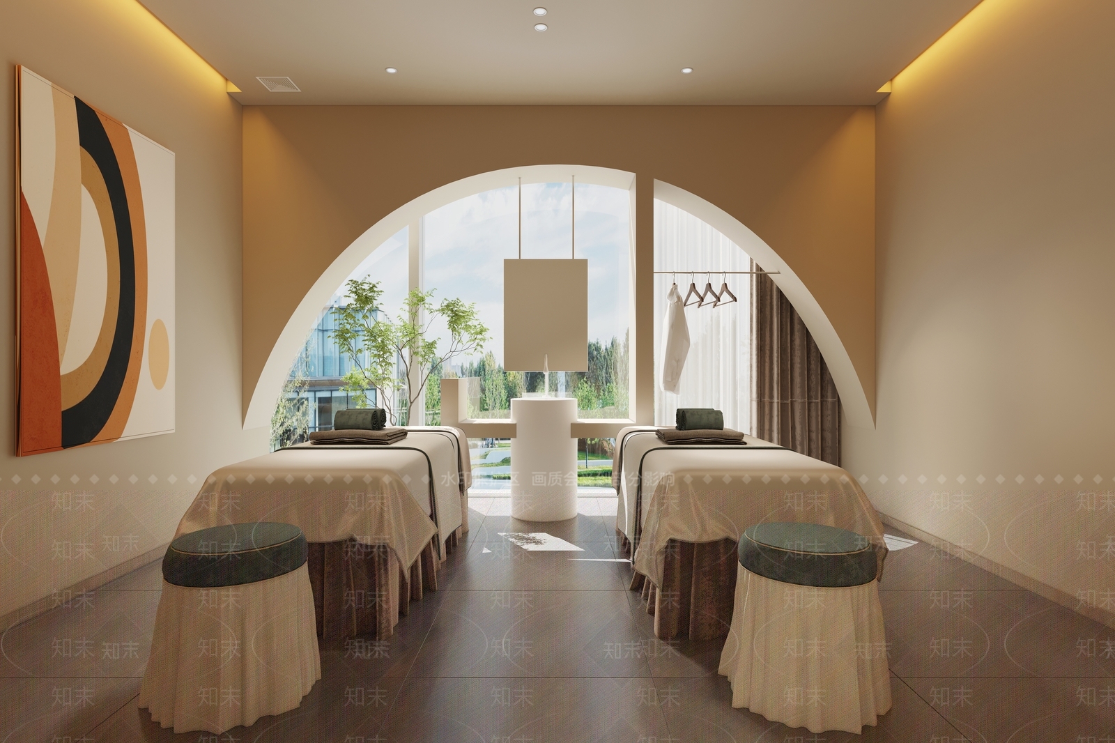 现代美容院3D模型下载【ID:1173230550】
