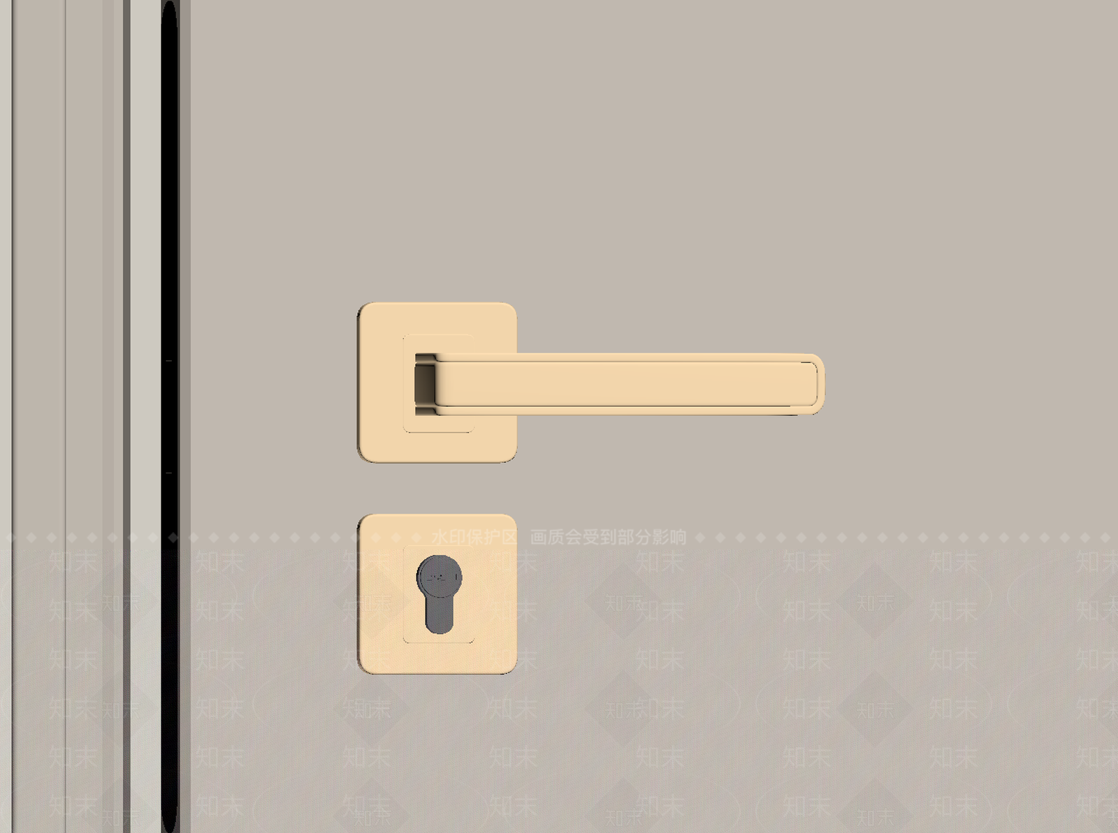 锁SU模型下载【ID:1173239737】