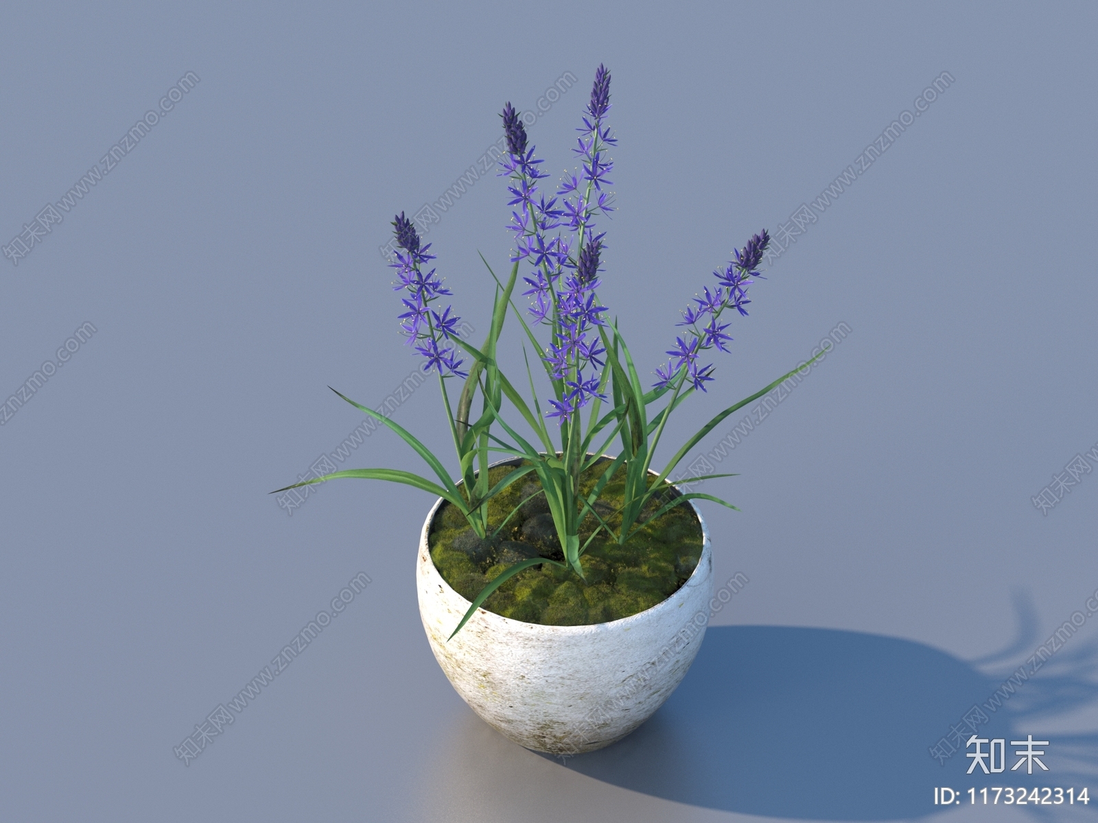 盆栽3D模型下载【ID:1173242314】