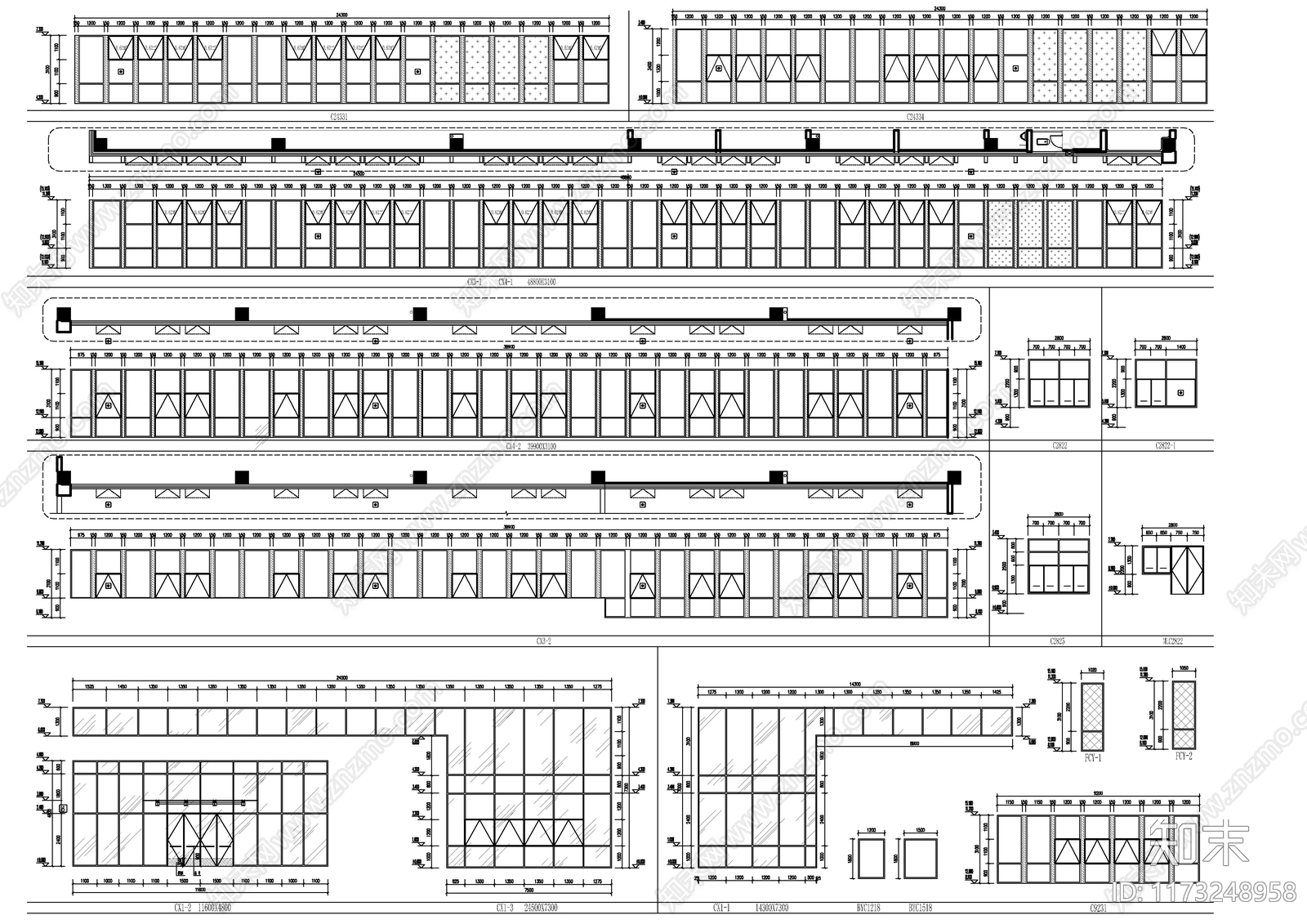 现代学校建筑cad施工图下载【ID:1173248958】
