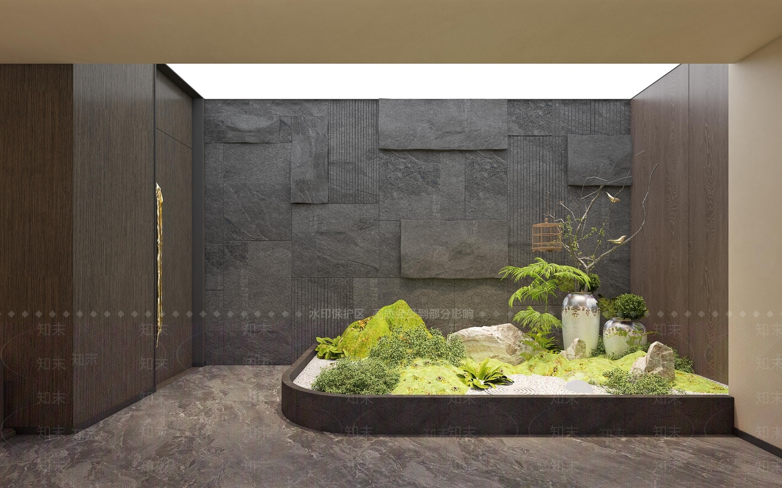 新中式包厢3D模型下载【ID:1173259412】