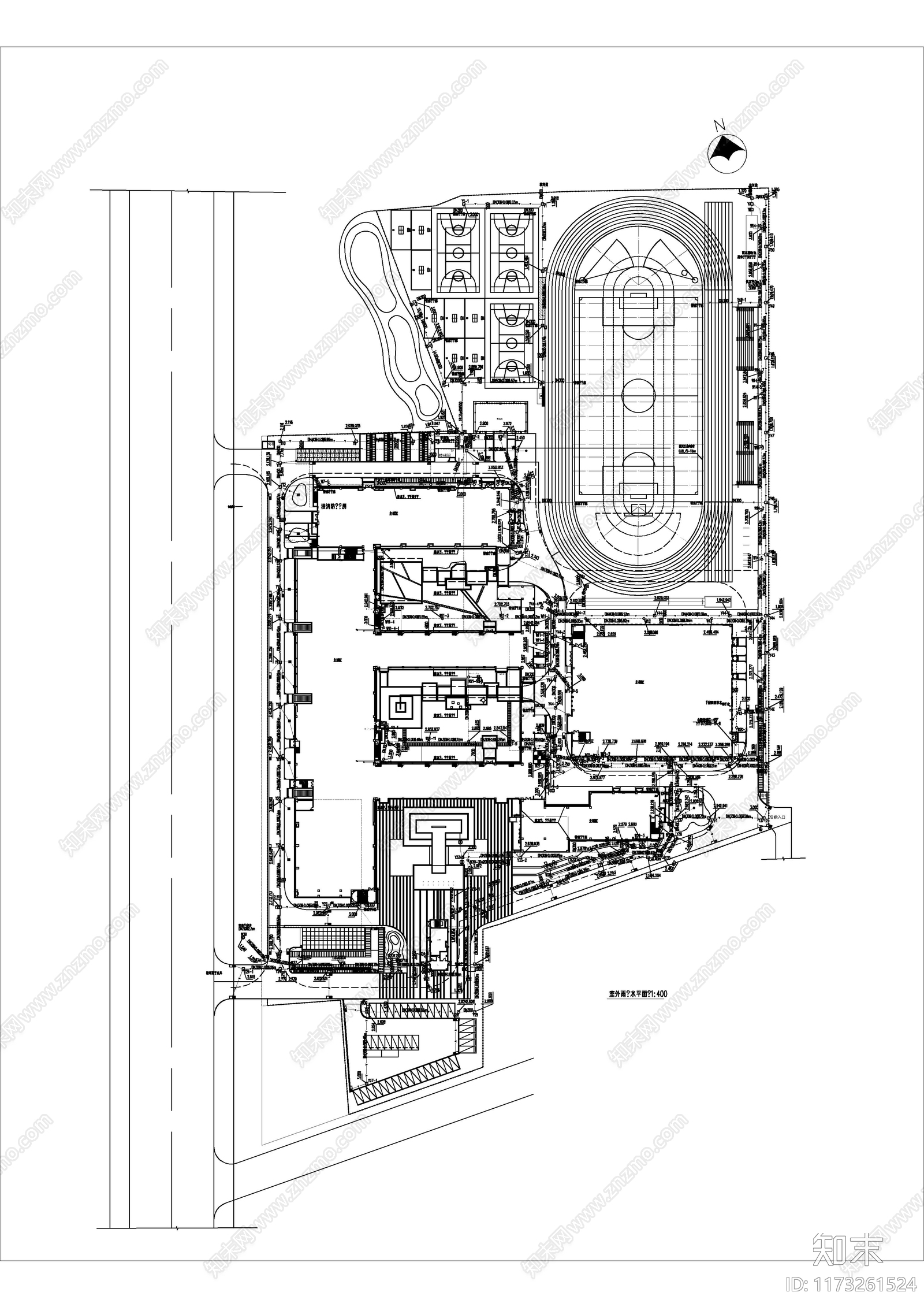 现代其他景观cad施工图下载【ID:1173261524】