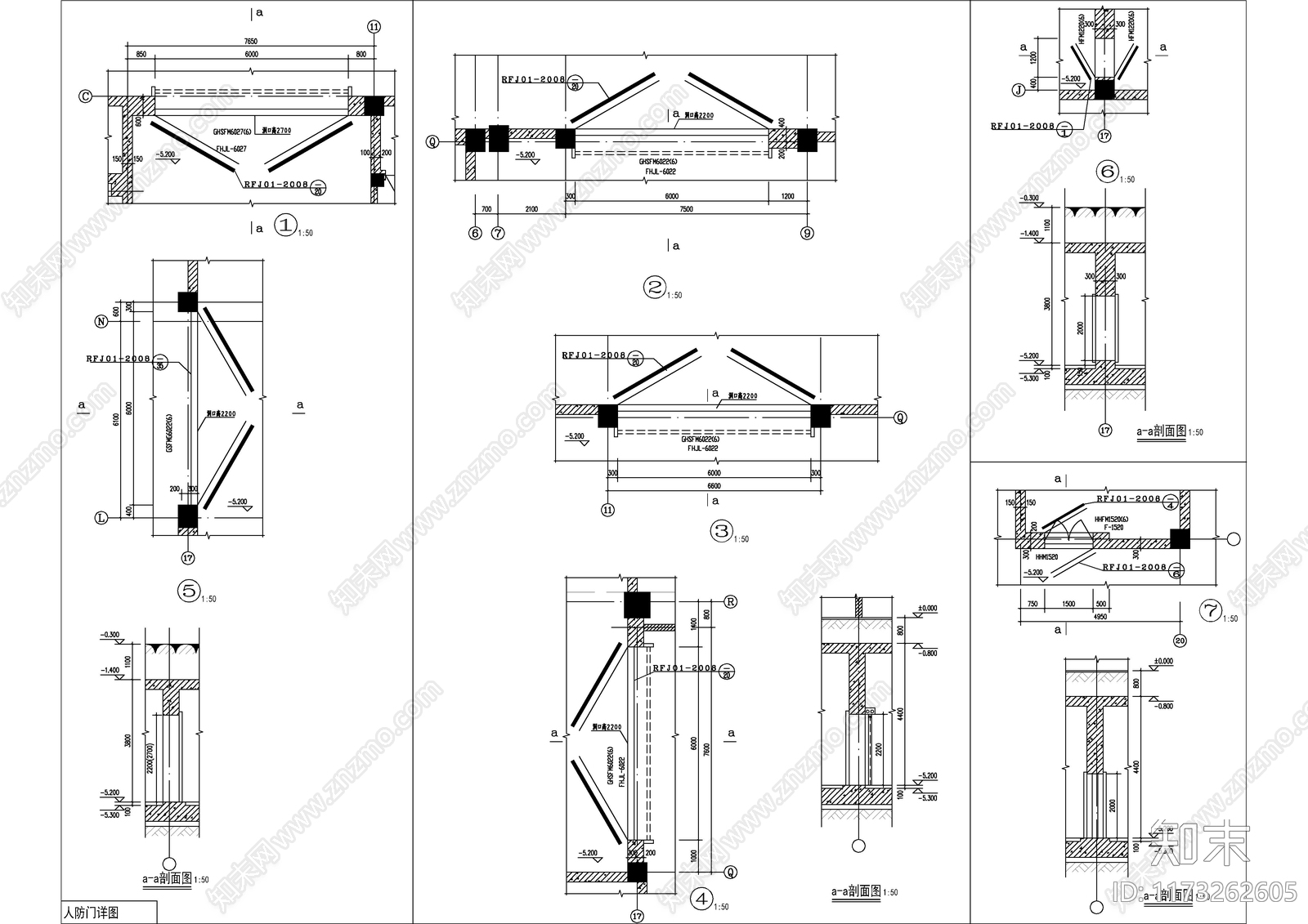 现代其他建筑cad施工图下载【ID:1173262605】