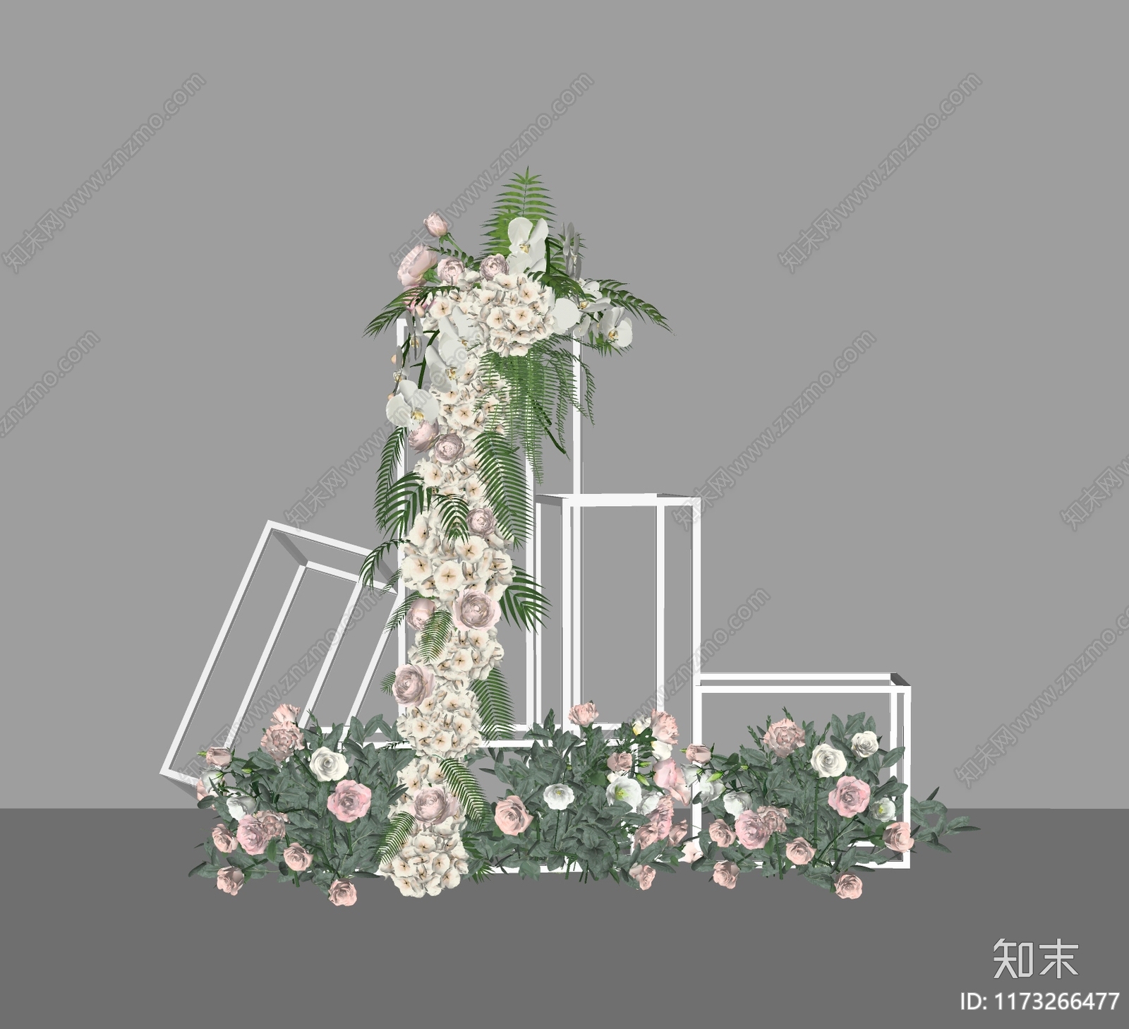 花草SU模型下载【ID:1173266477】