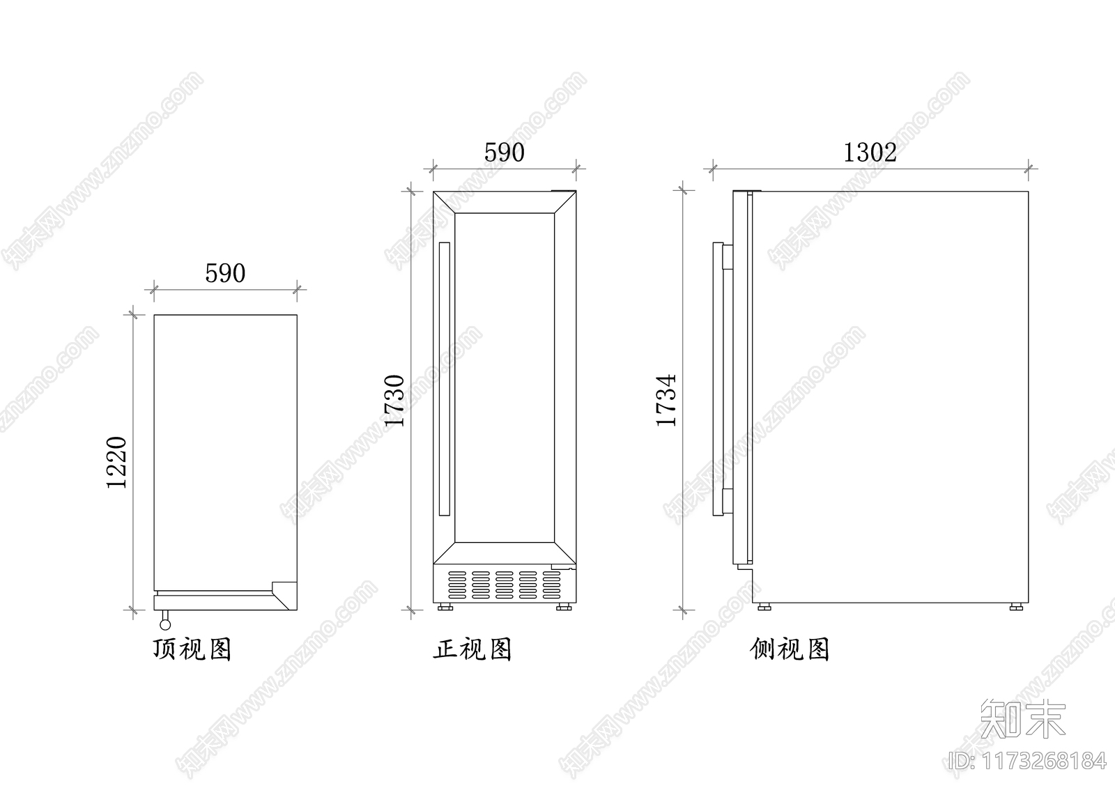 现代酒吧cad施工图下载【ID:1173268184】