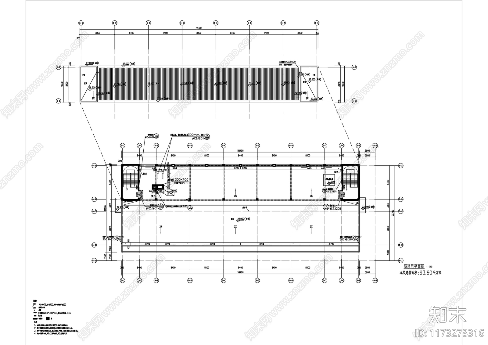 现代学校建筑cad施工图下载【ID:1173273316】