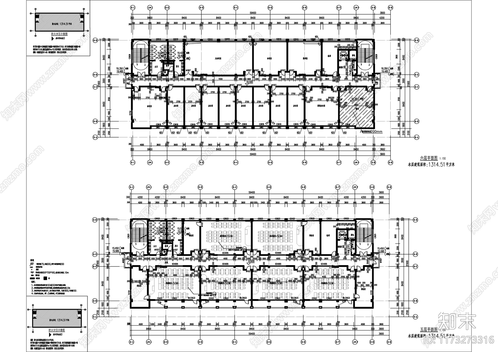现代学校建筑cad施工图下载【ID:1173273316】