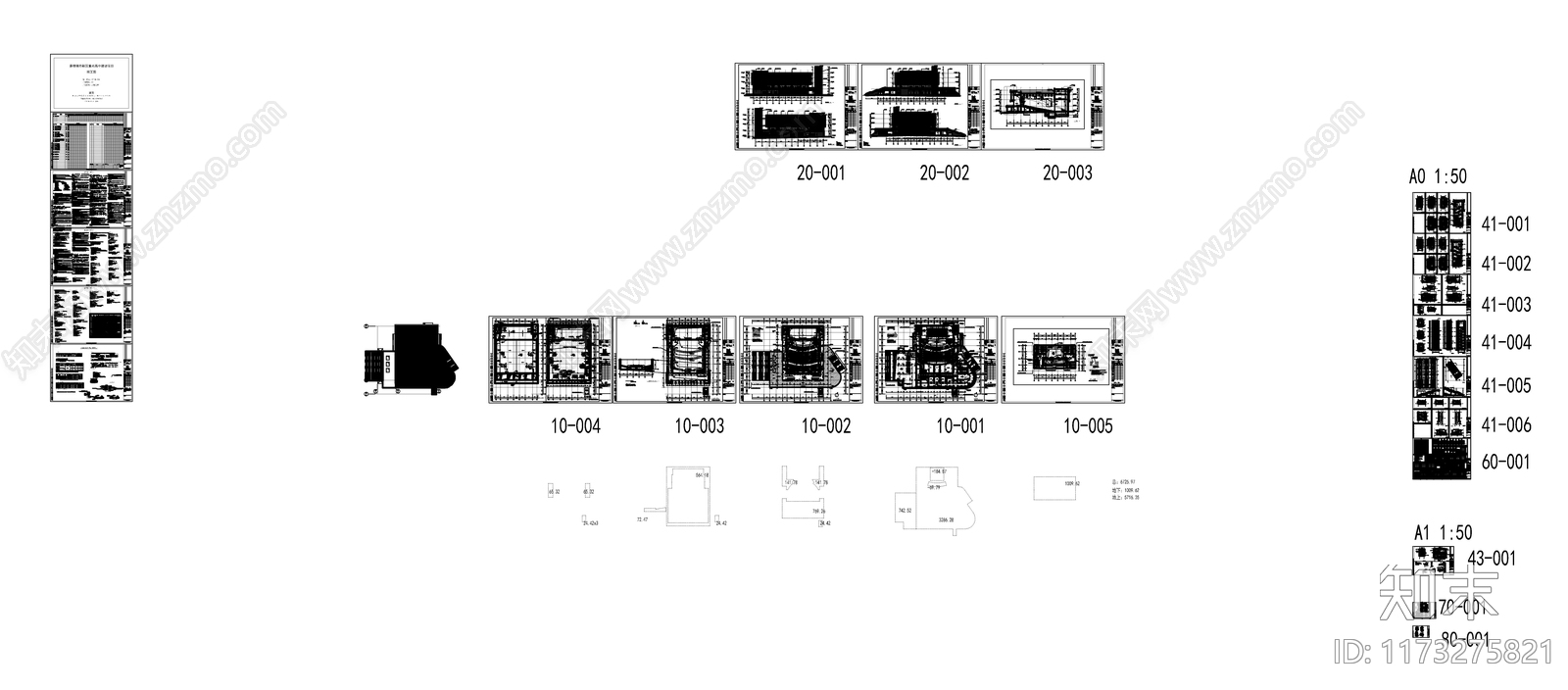 现代其他建筑cad施工图下载【ID:1173275821】