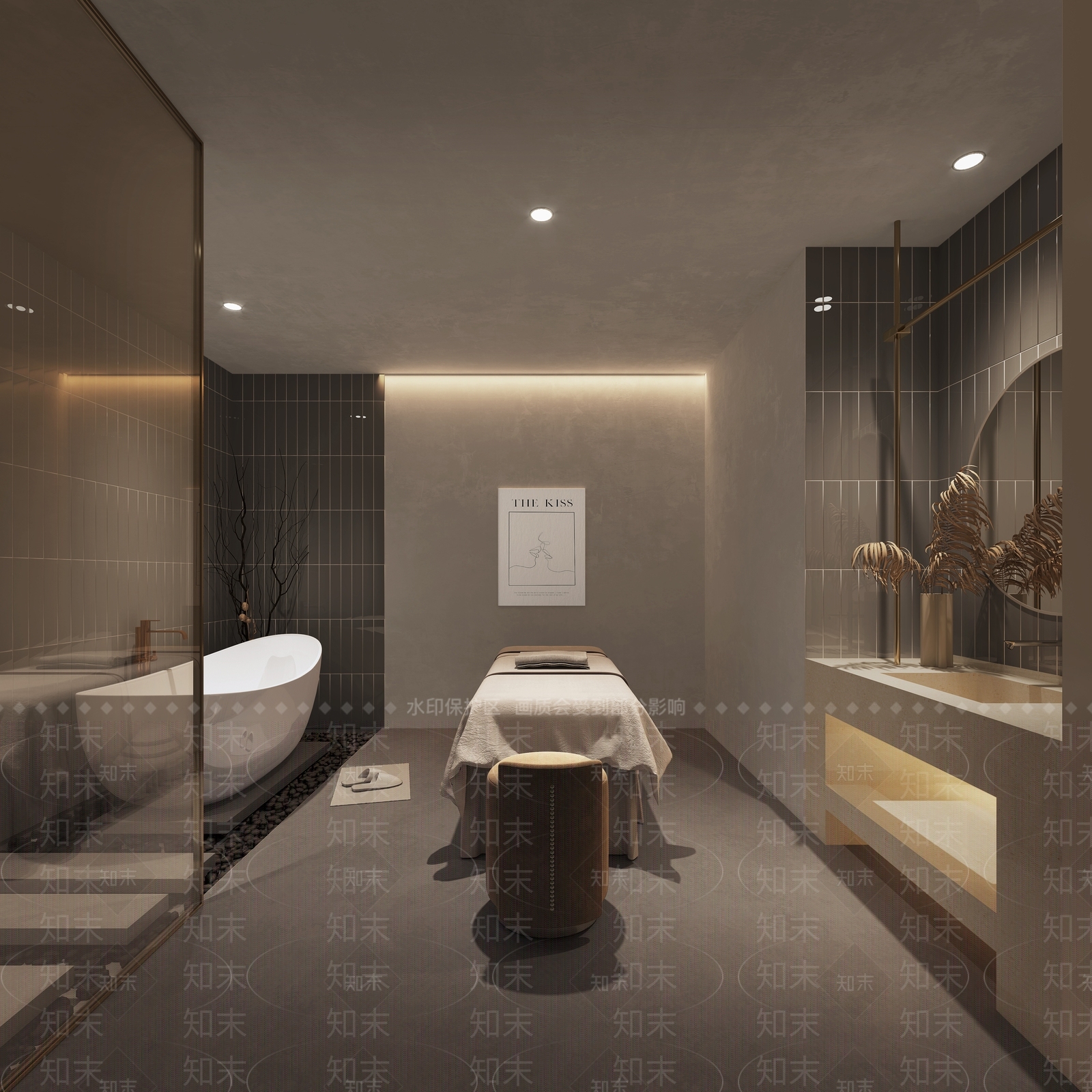 现代轻奢其他商业空间3D模型下载【ID:1173279392】