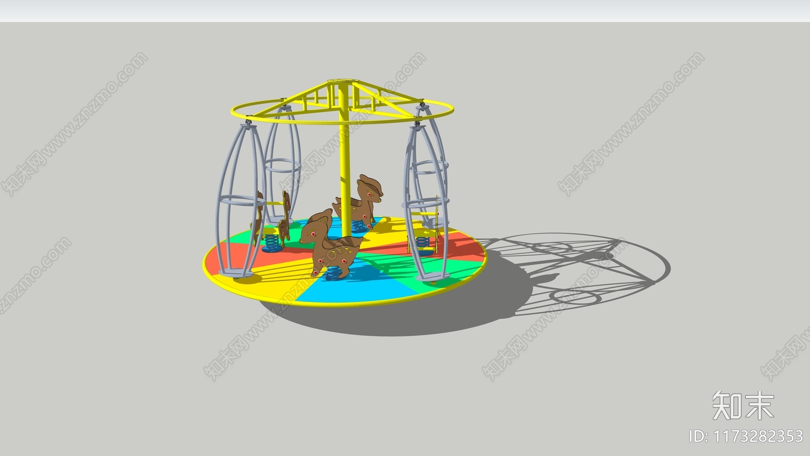 游乐设施SU模型下载【ID:1173282353】