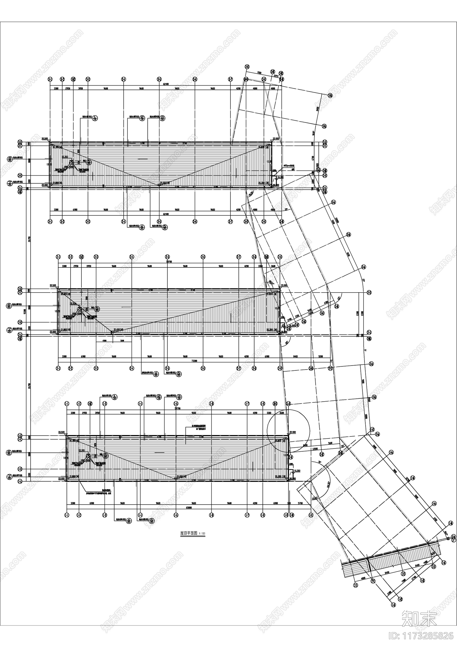 现代学校建筑cad施工图下载【ID:1173285826】