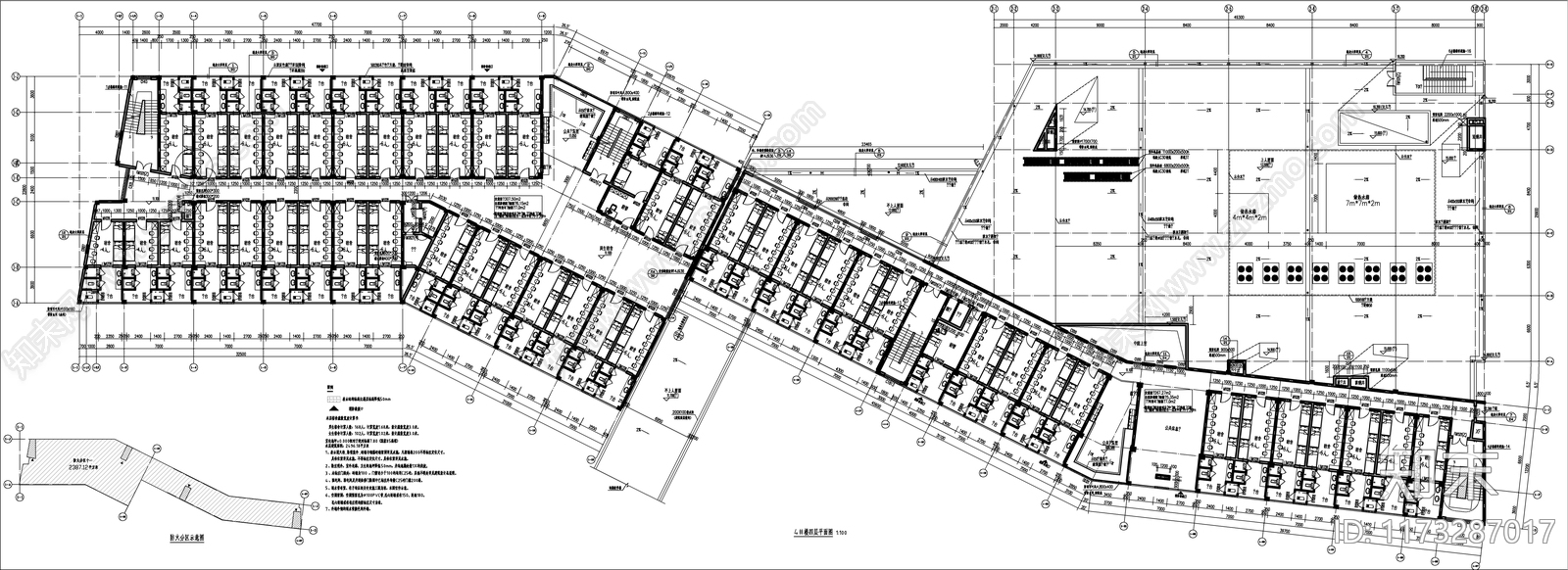 现代其他居住建筑cad施工图下载【ID:1173287017】