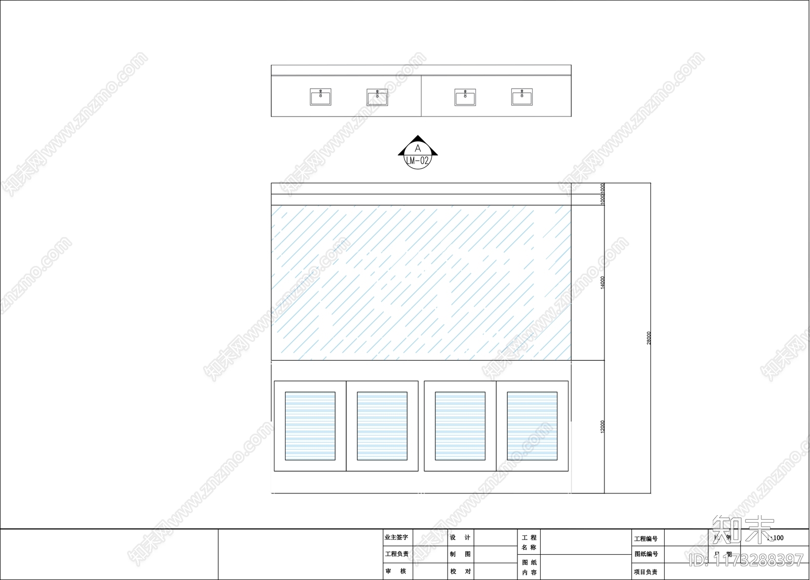 现代其他休闲娱乐空间cad施工图下载【ID:1173288397】