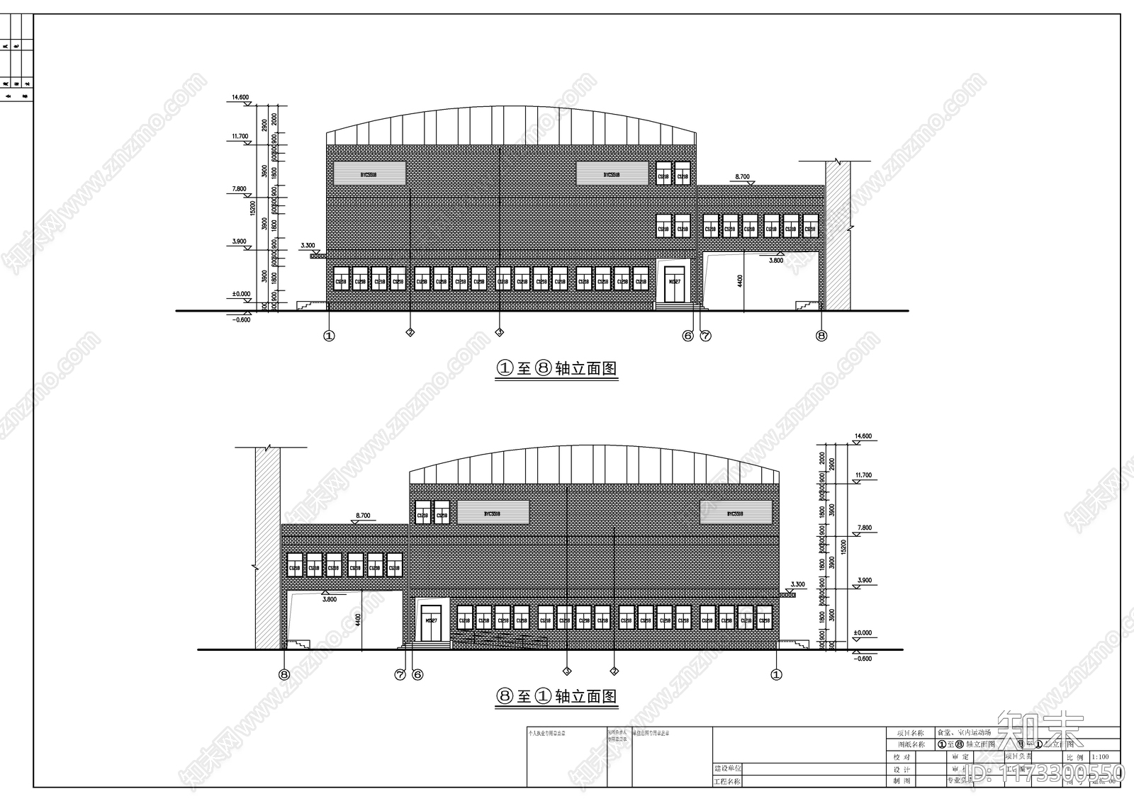 现代其他建筑cad施工图下载【ID:1173300550】