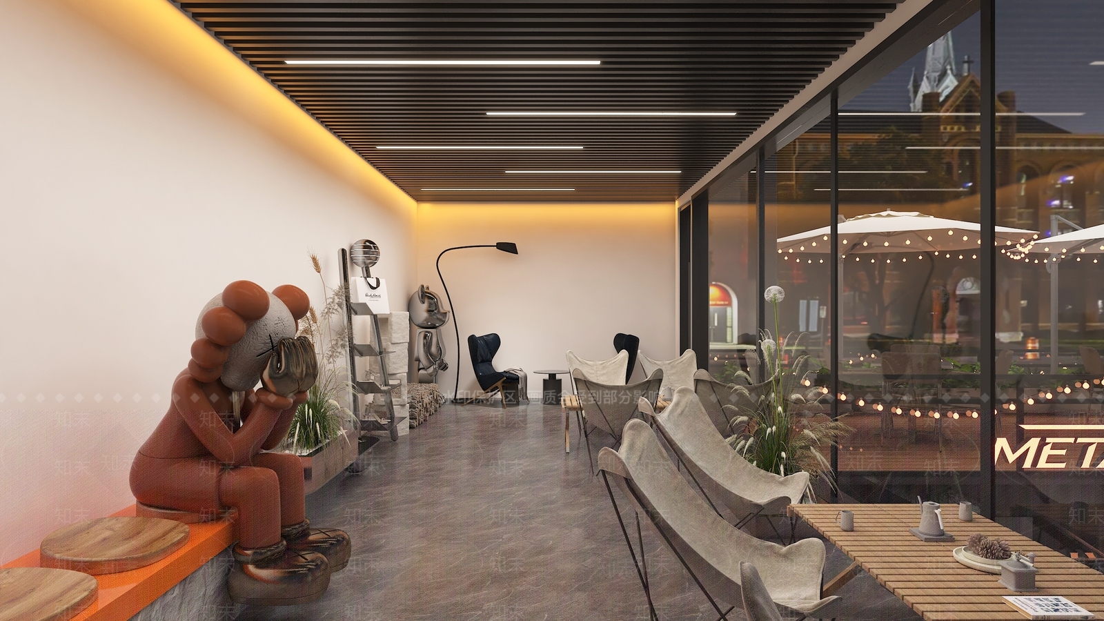 现代轻奢其他商业空间3D模型下载【ID:1173300692】