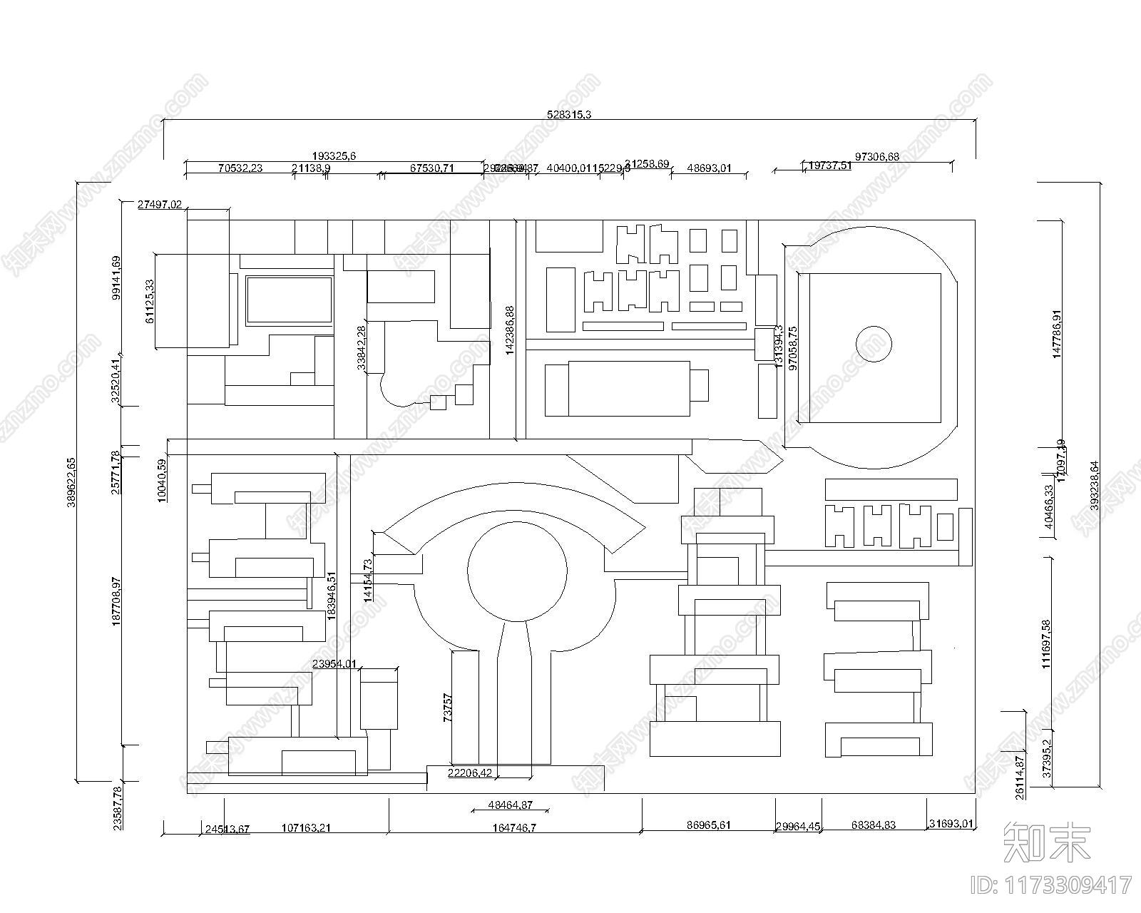 学校建筑施工图下载【ID:1173309417】