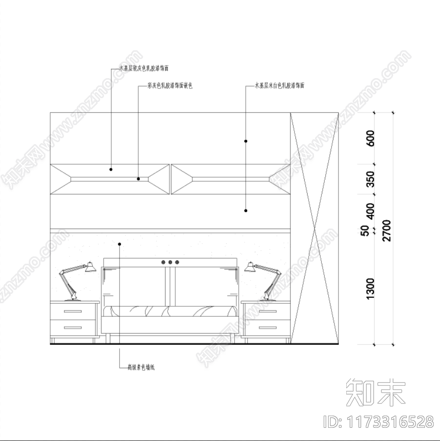 现代民宿建筑cad施工图下载【ID:1173316528】