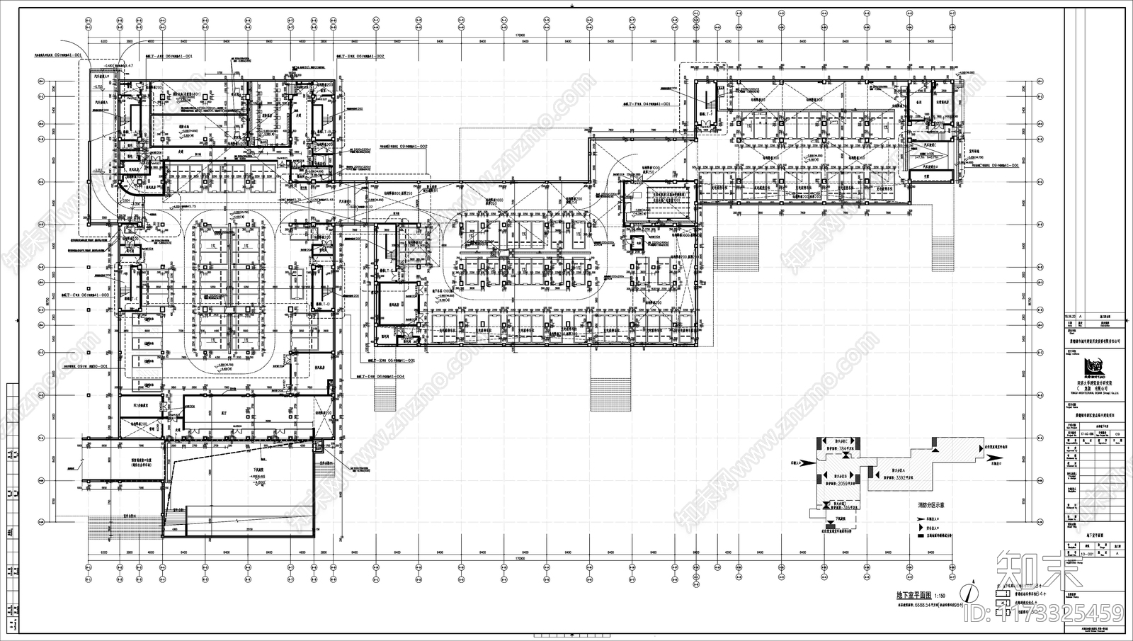 现代学校建筑cad施工图下载【ID:1173325459】