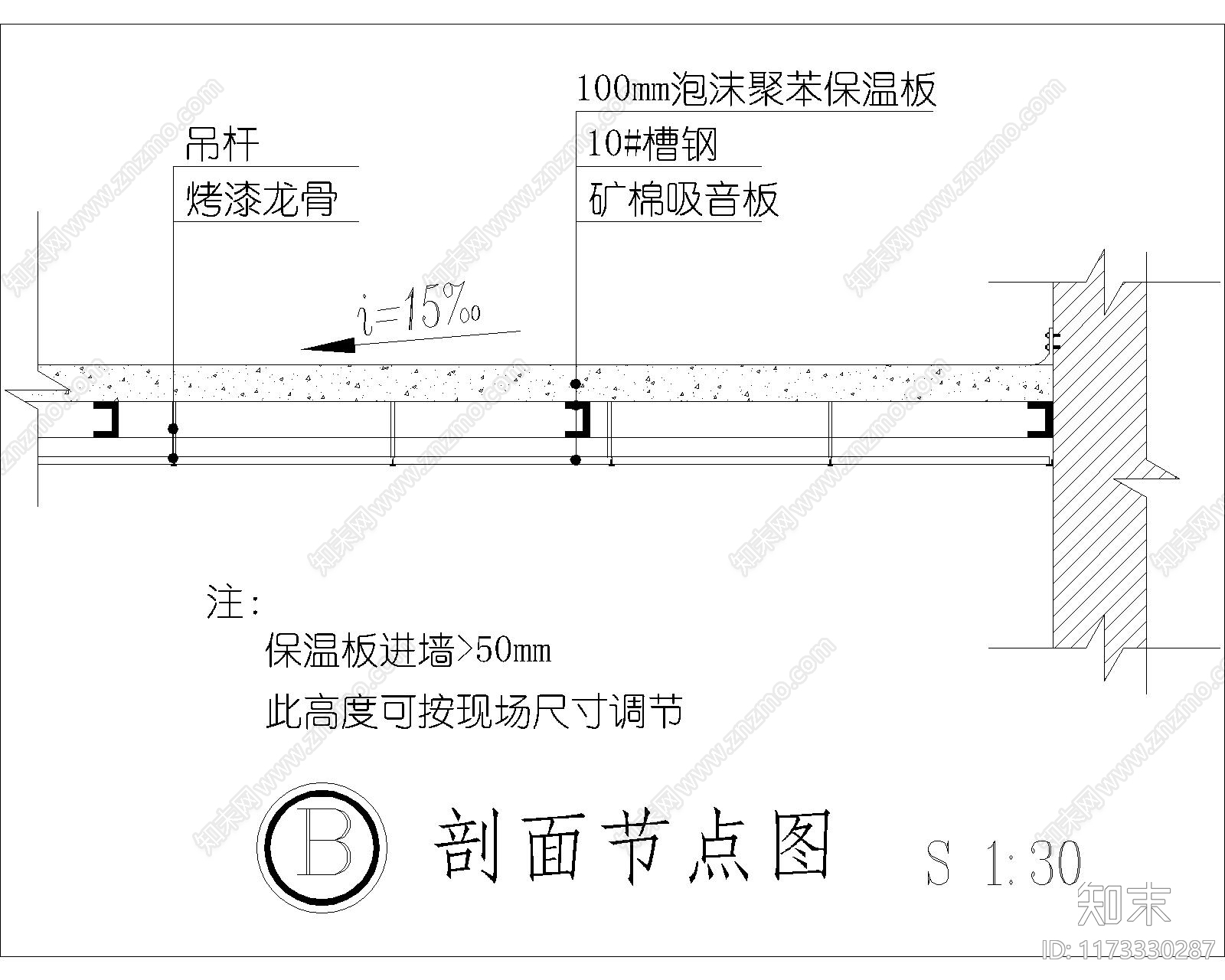 现代其他节点详图cad施工图下载【ID:1173330287】