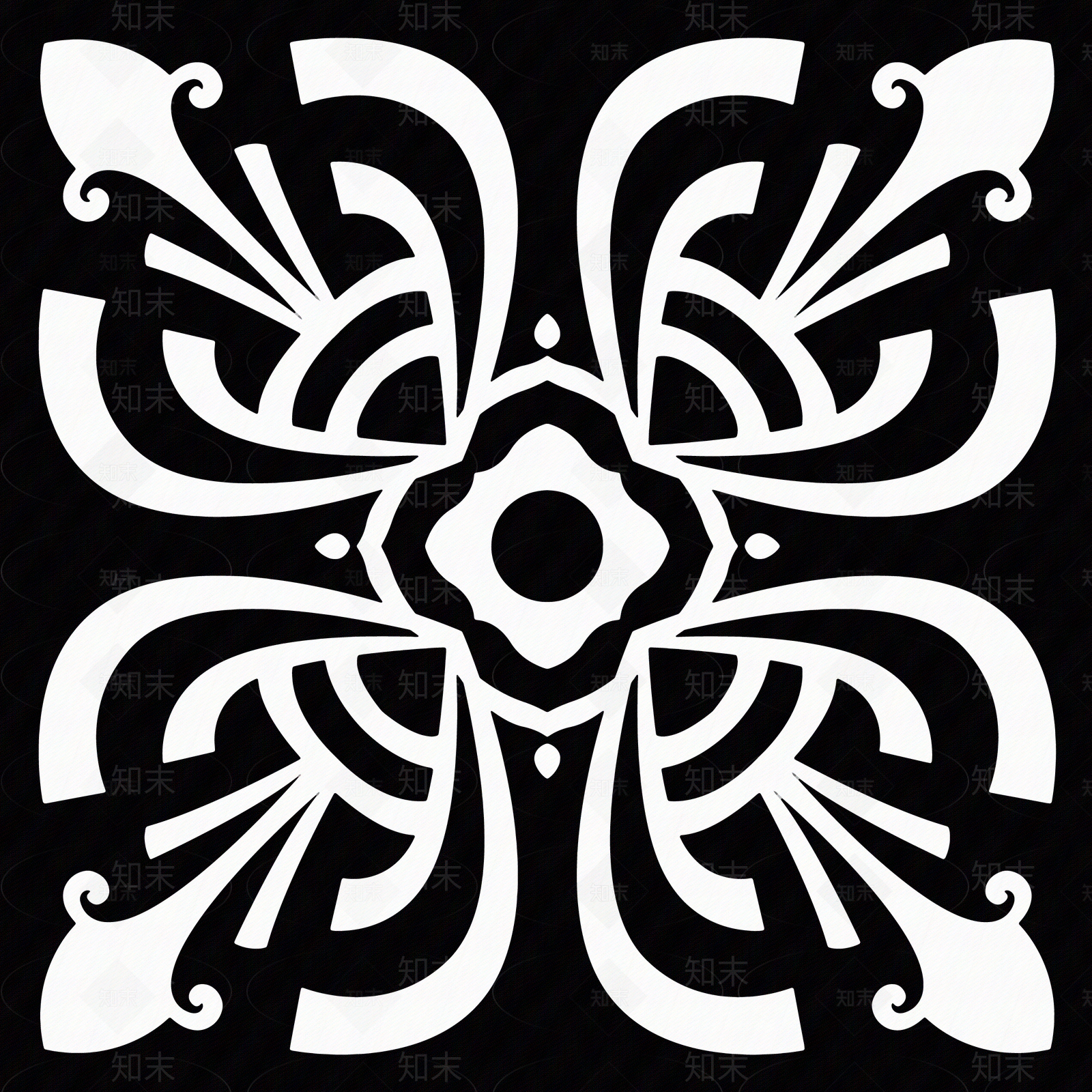 法式美式黑白凹凸贴图下载【ID:1173333158】