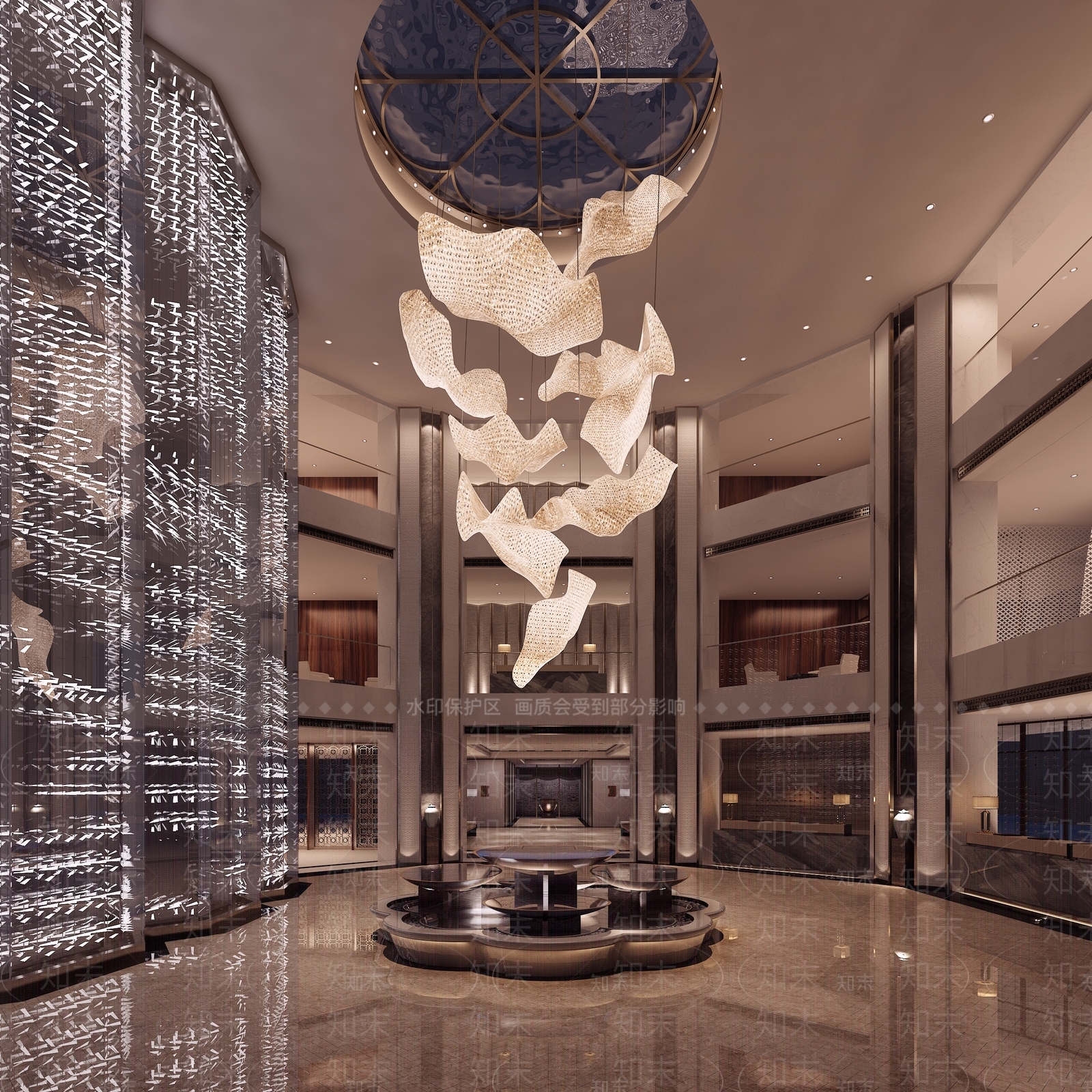 现代酒店3D模型下载【ID:1173334930】