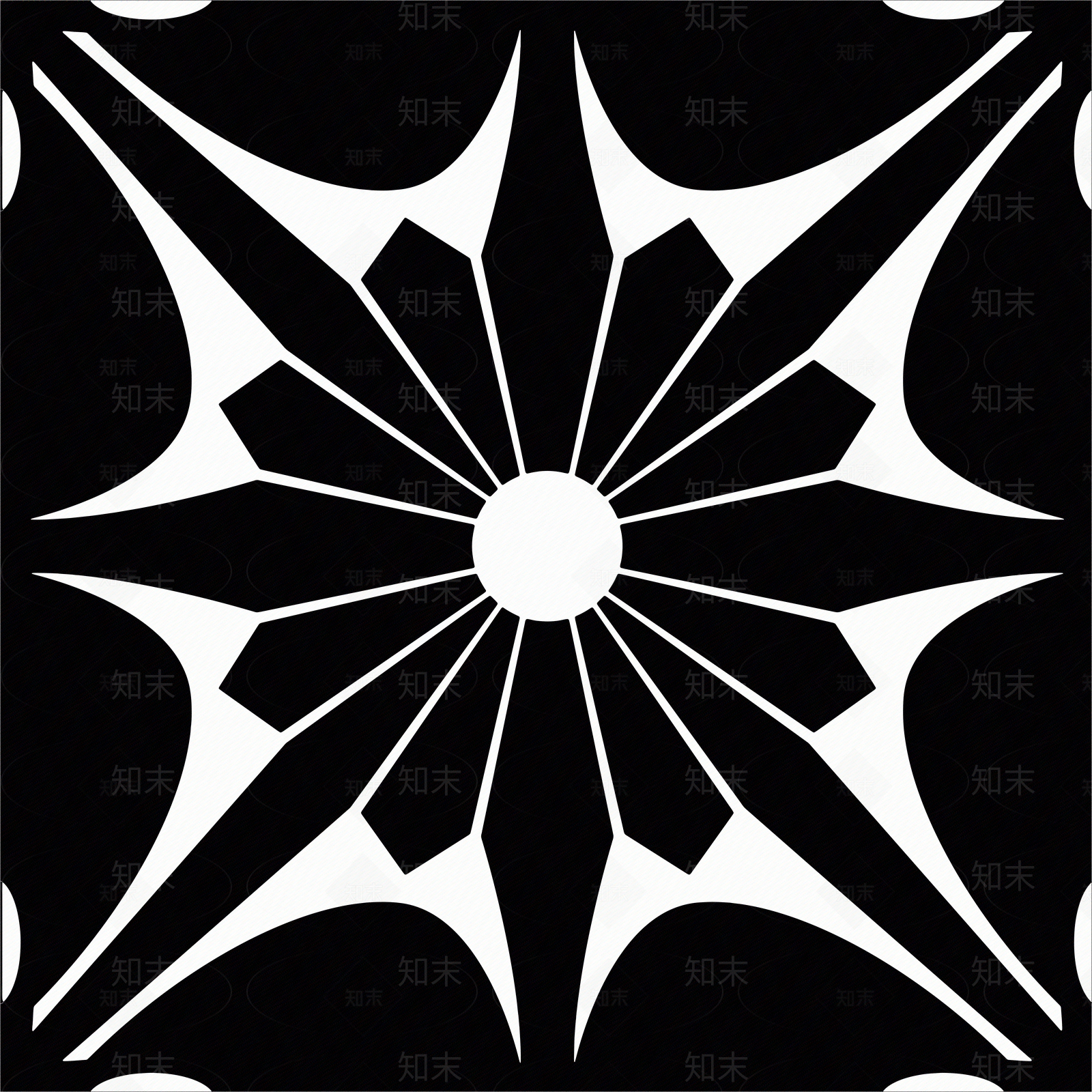 欧式美式黑白凹凸贴图下载【ID:1173337235】