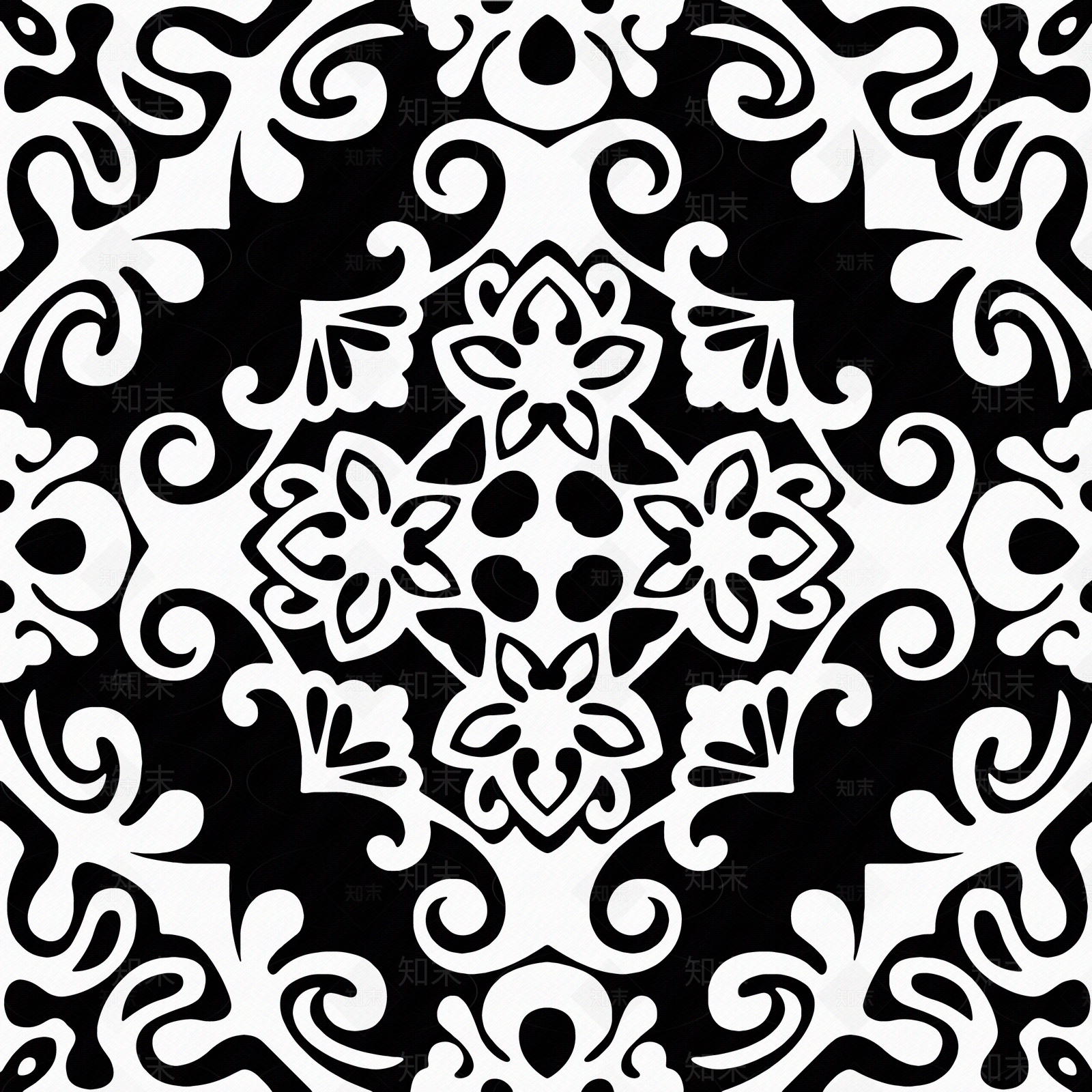 美式欧式黑白凹凸贴图下载【ID:1173338699】