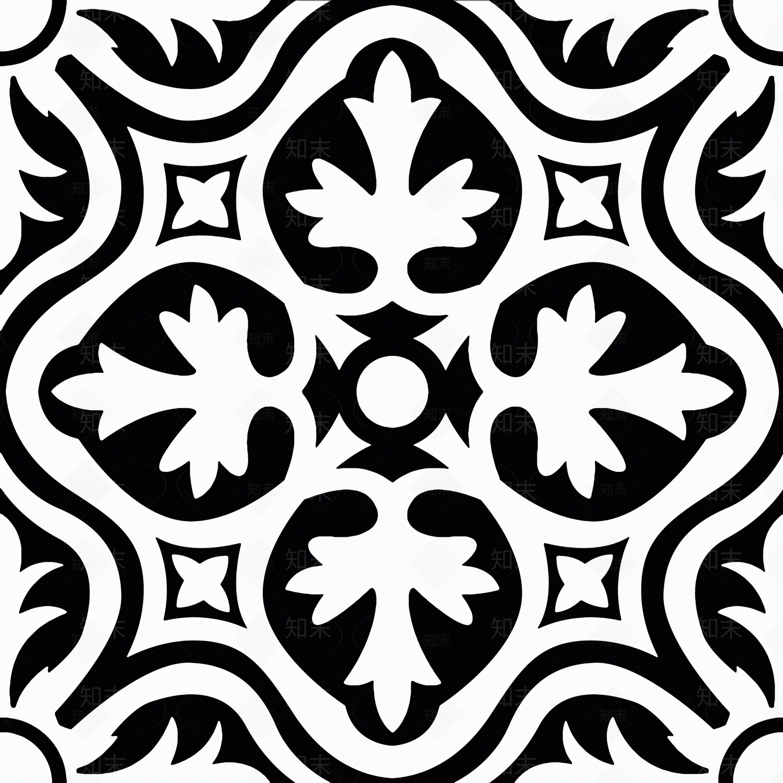 欧式美式黑白凹凸贴图下载【ID:1173338731】