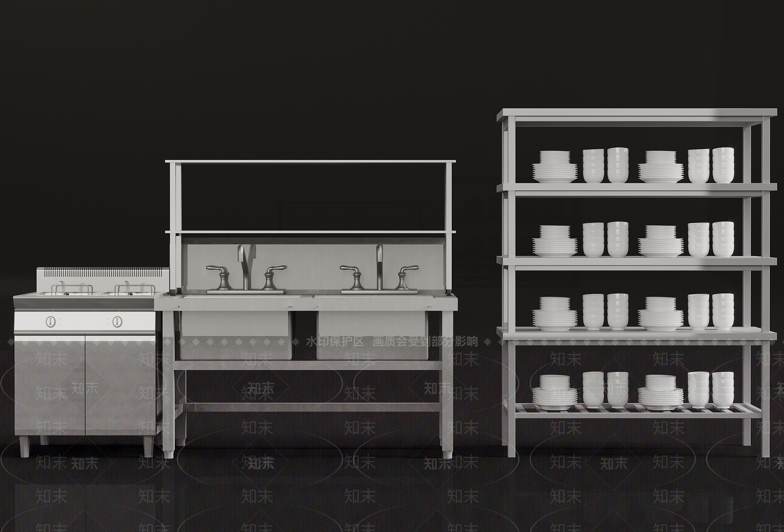 厨具3D模型下载【ID:1173353587】