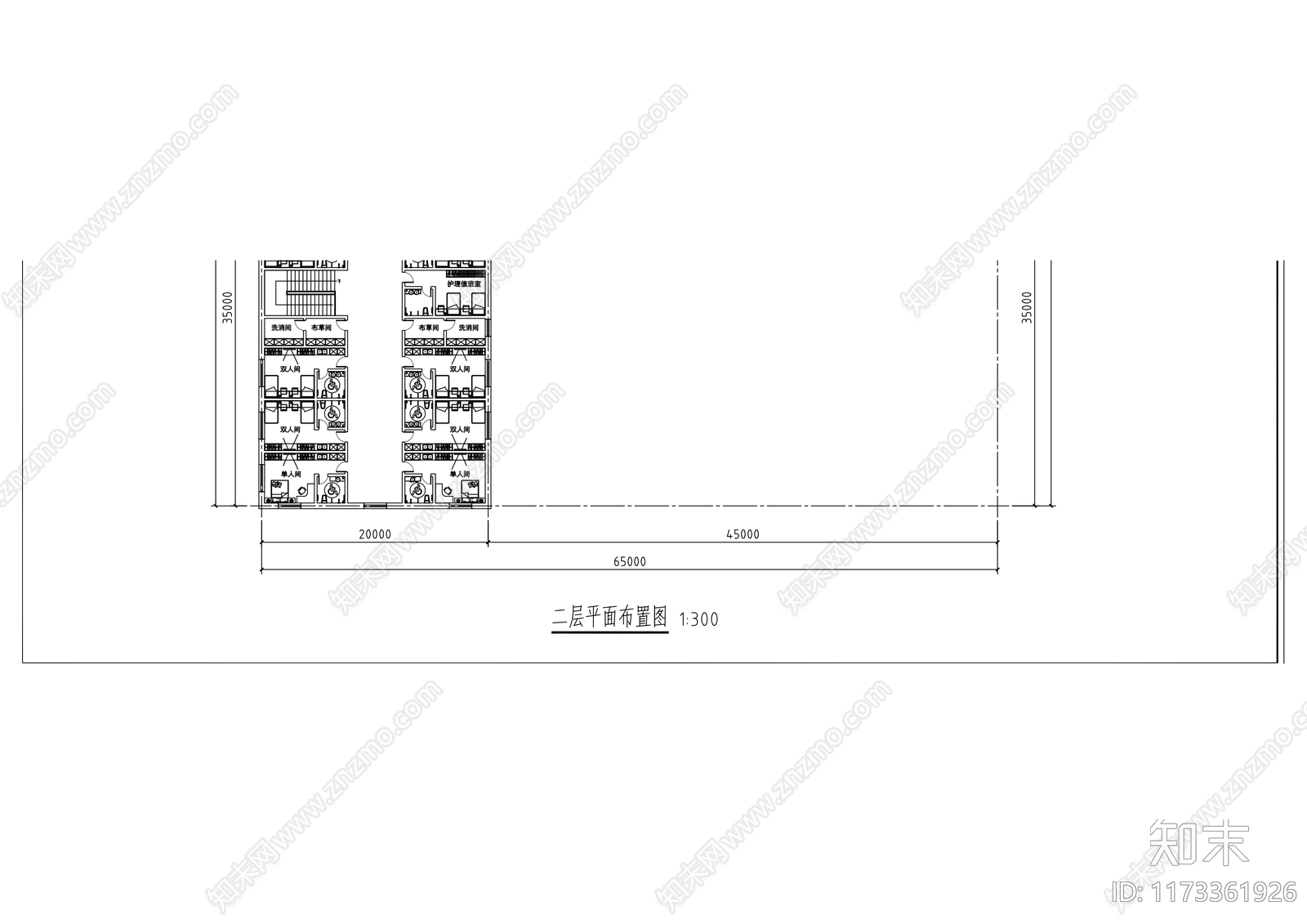 建筑平面图施工图下载【ID:1173361926】