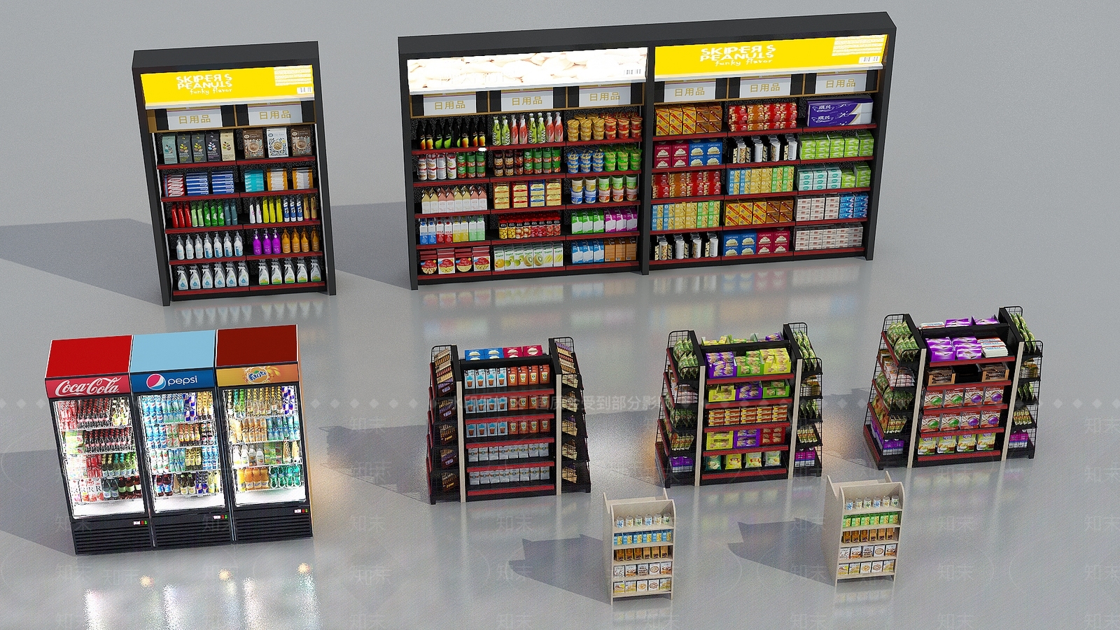 商展器材3D模型下载【ID:1173361927】
