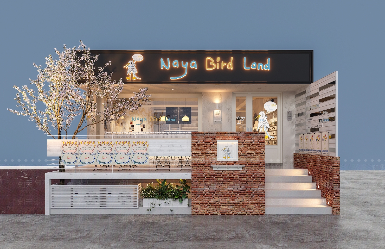 现代其他商业空间3D模型下载【ID:1173370166】