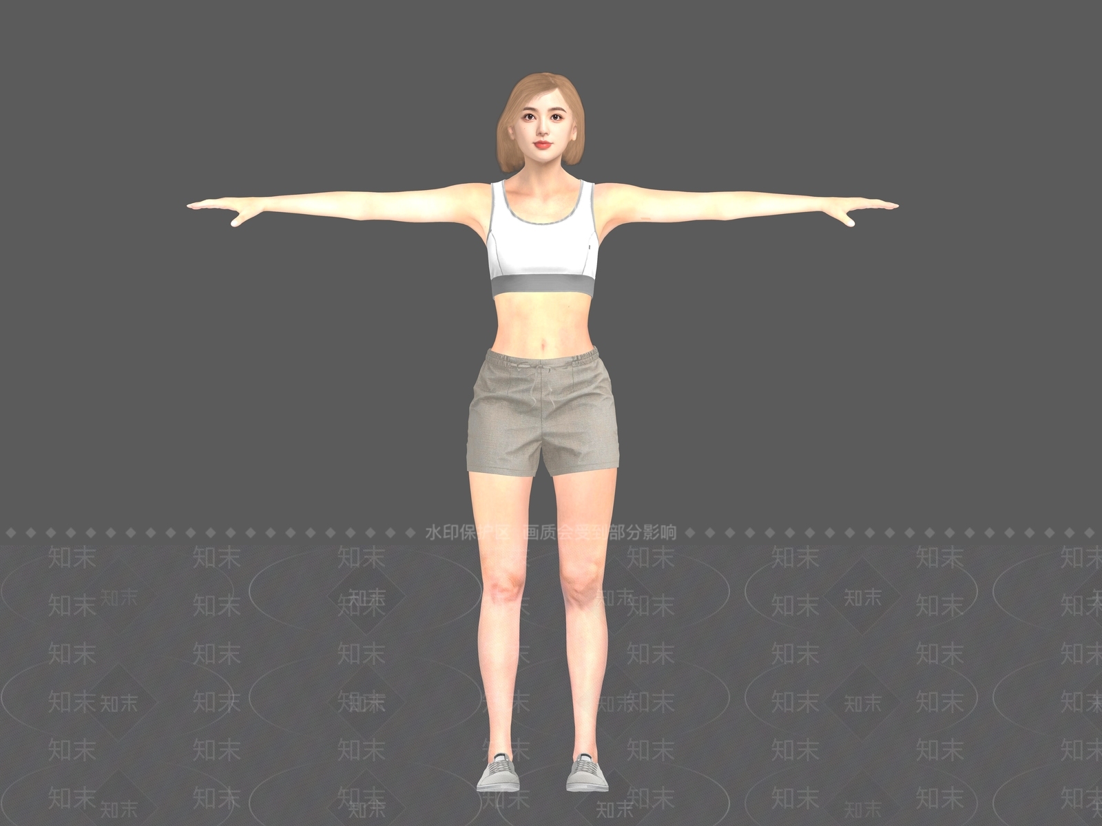 女人3D模型下载【ID:1173373419】