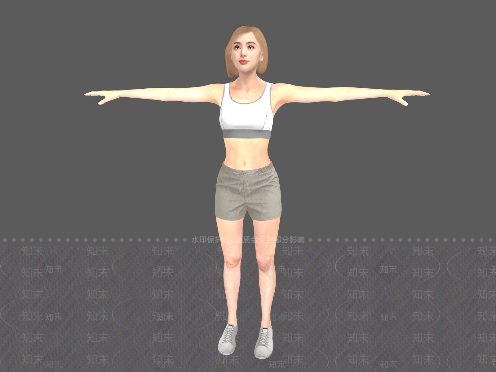 女人3D模型下载【ID:1173373419】