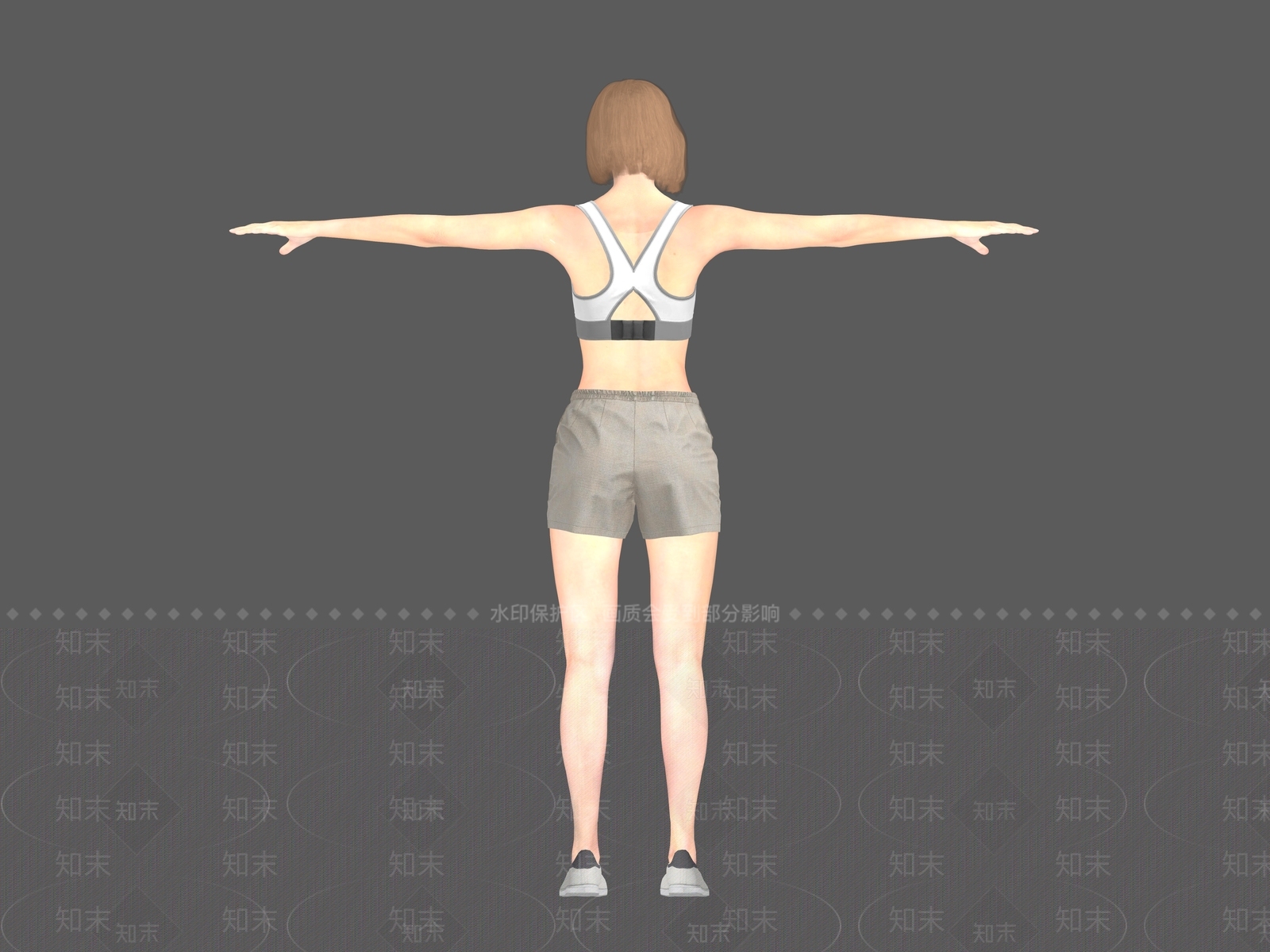 女人3D模型下载【ID:1173373419】
