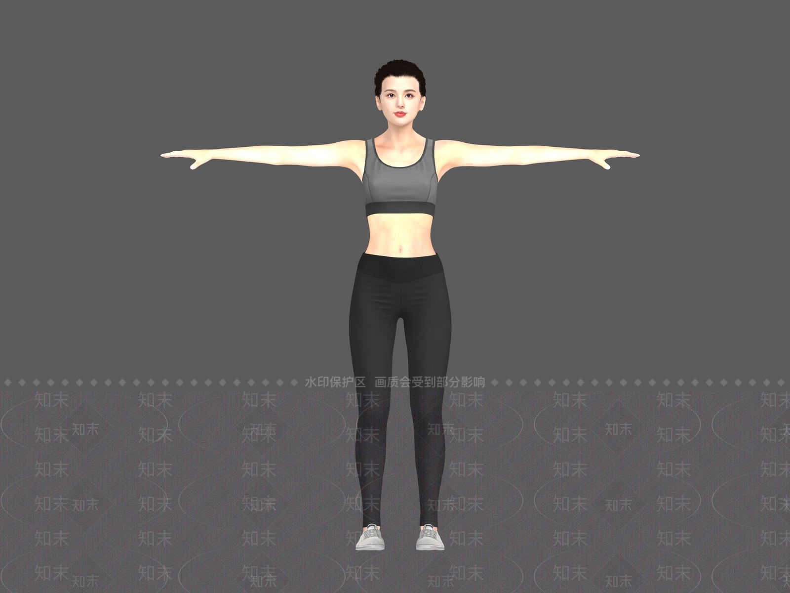 女人3D模型下载【ID:1173375744】