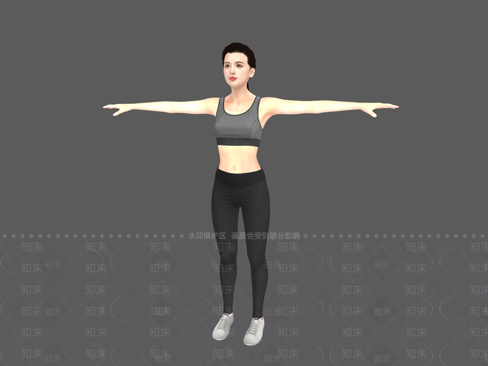 女人3D模型下载【ID:1173375744】