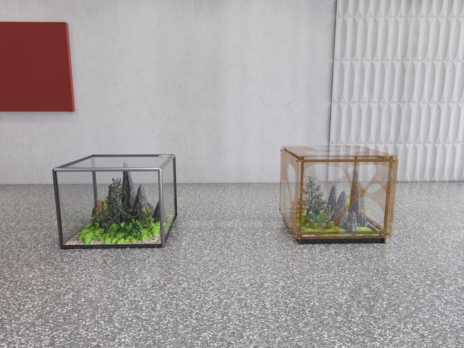 植物组合SU模型下载【ID:1173379177】