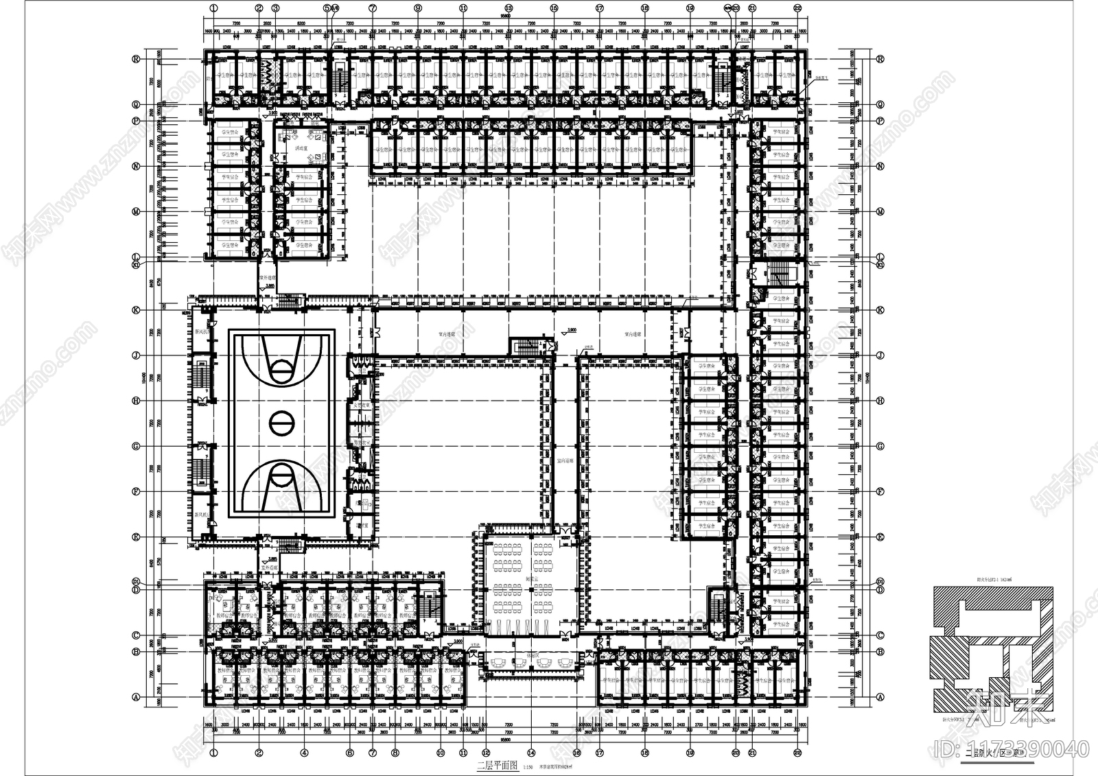 现代其他居住建筑cad施工图下载【ID:1173390040】