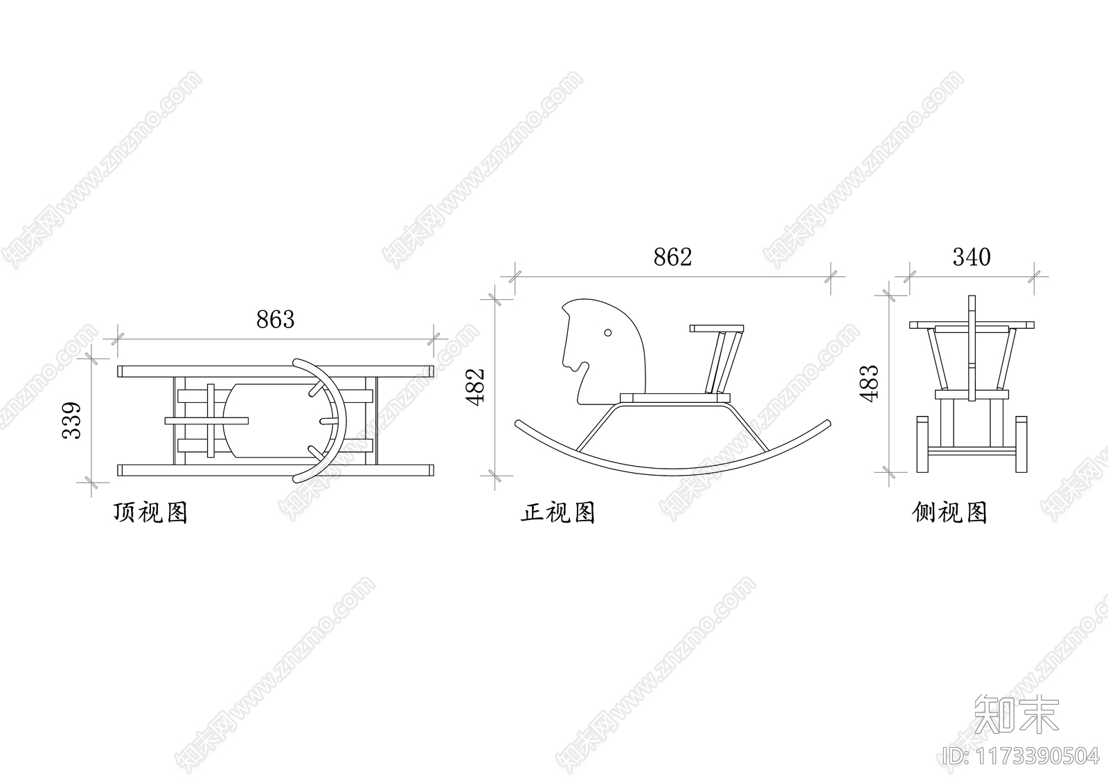 现代儿童乐园cad施工图下载【ID:1173390504】