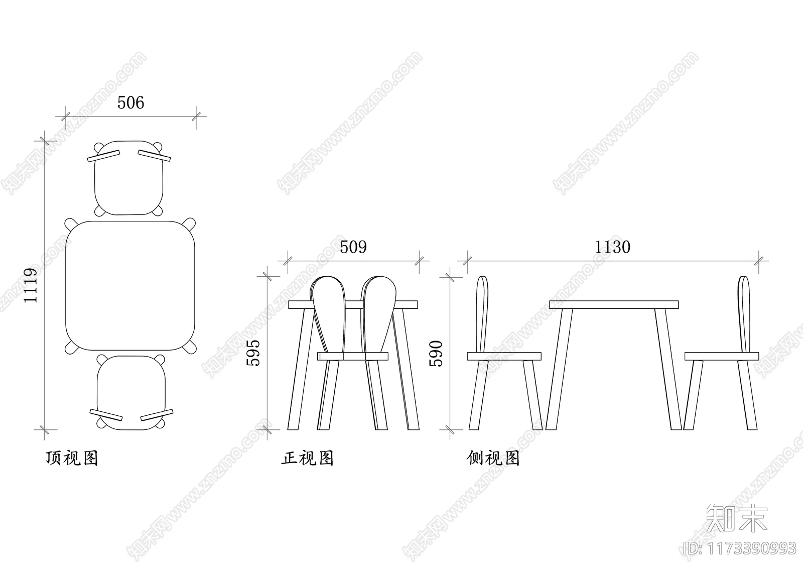 现代幼儿园cad施工图下载【ID:1173390993】