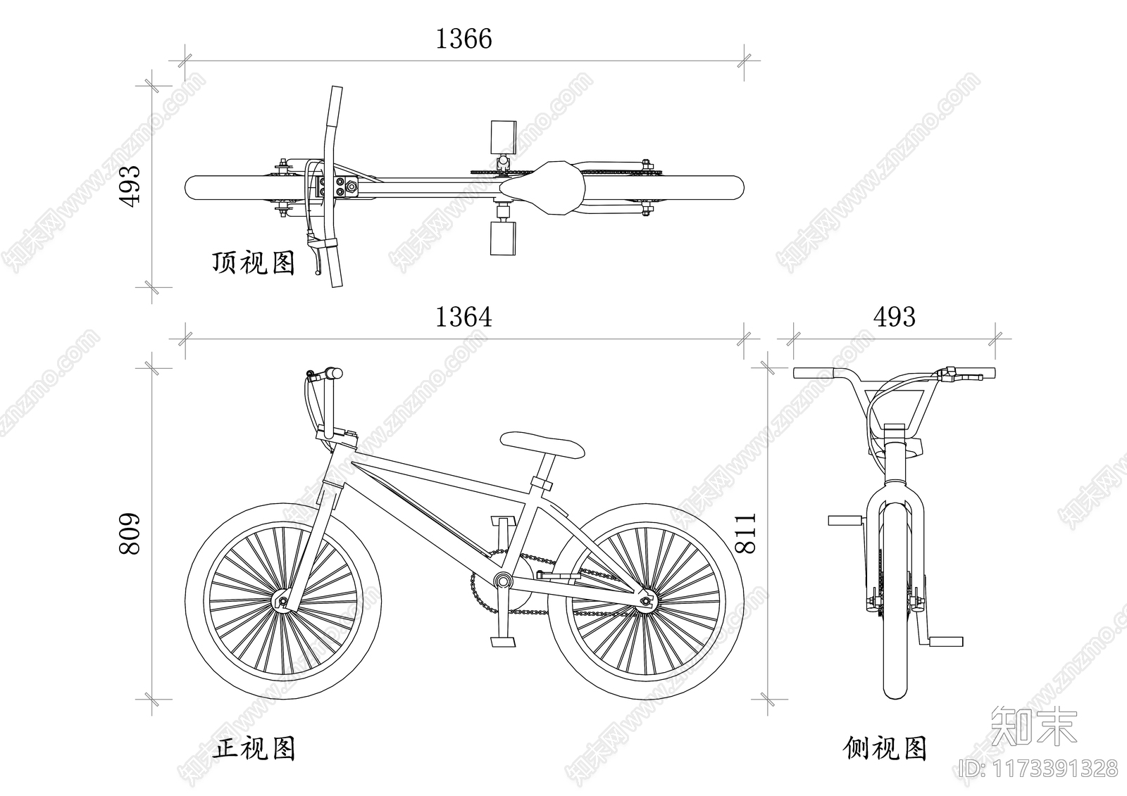 现代其他商业空间cad施工图下载【ID:1173391328】