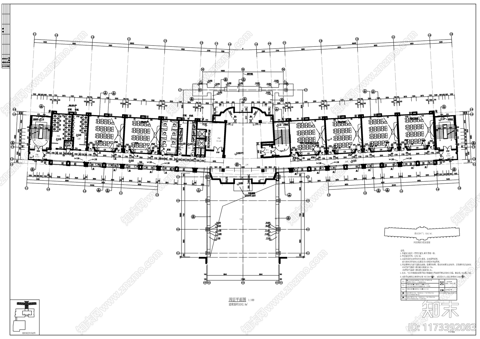 现代学校建筑cad施工图下载【ID:1173392083】
