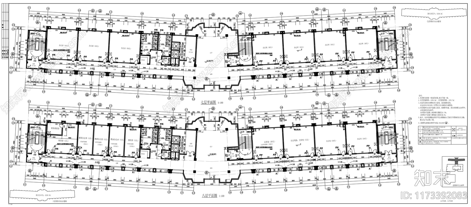 现代学校建筑cad施工图下载【ID:1173392083】